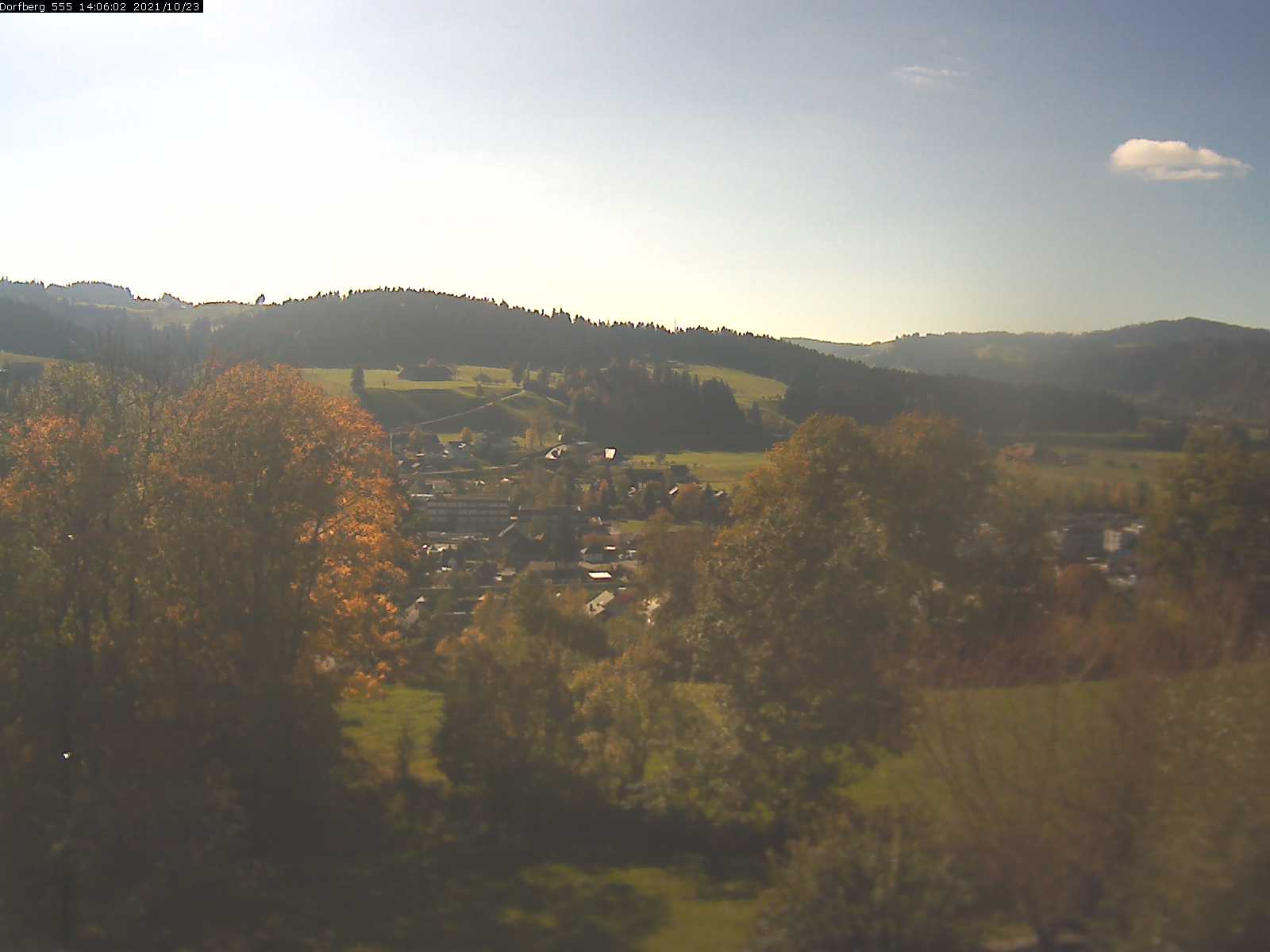 Webcam-Bild: Aussicht vom Dorfberg in Langnau 20211023-140601