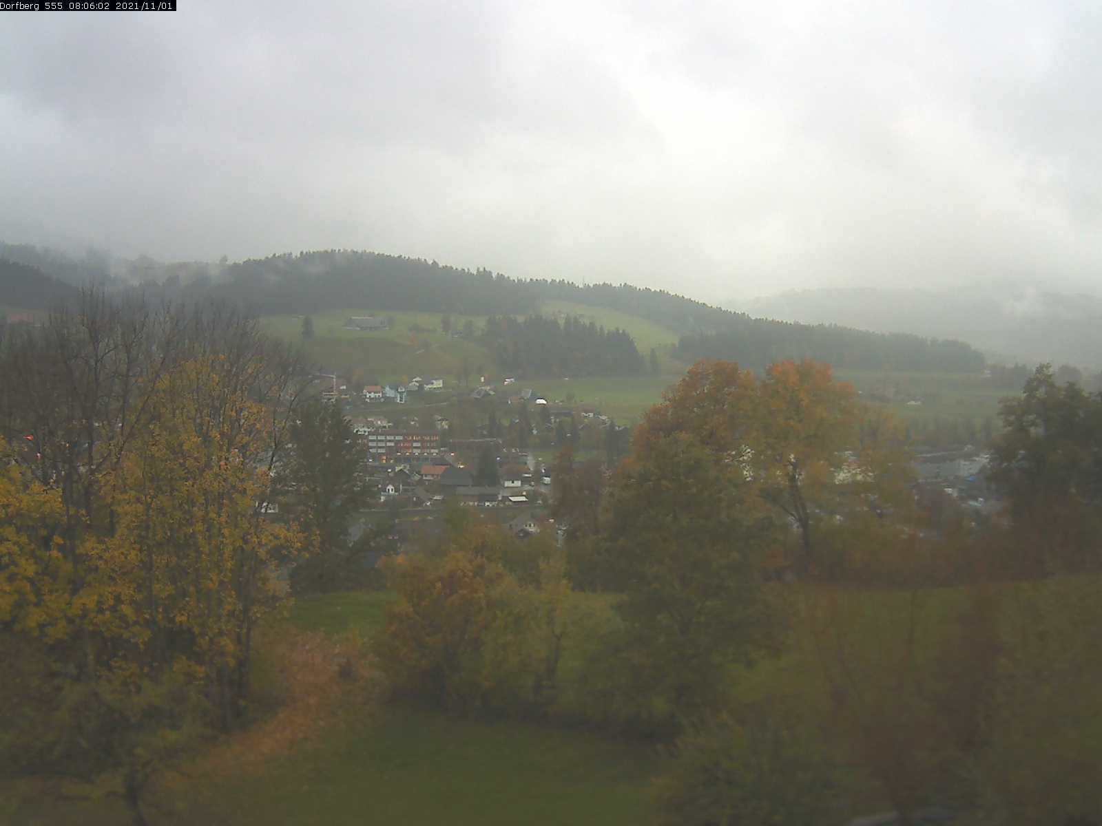 Webcam-Bild: Aussicht vom Dorfberg in Langnau 20211101-080601