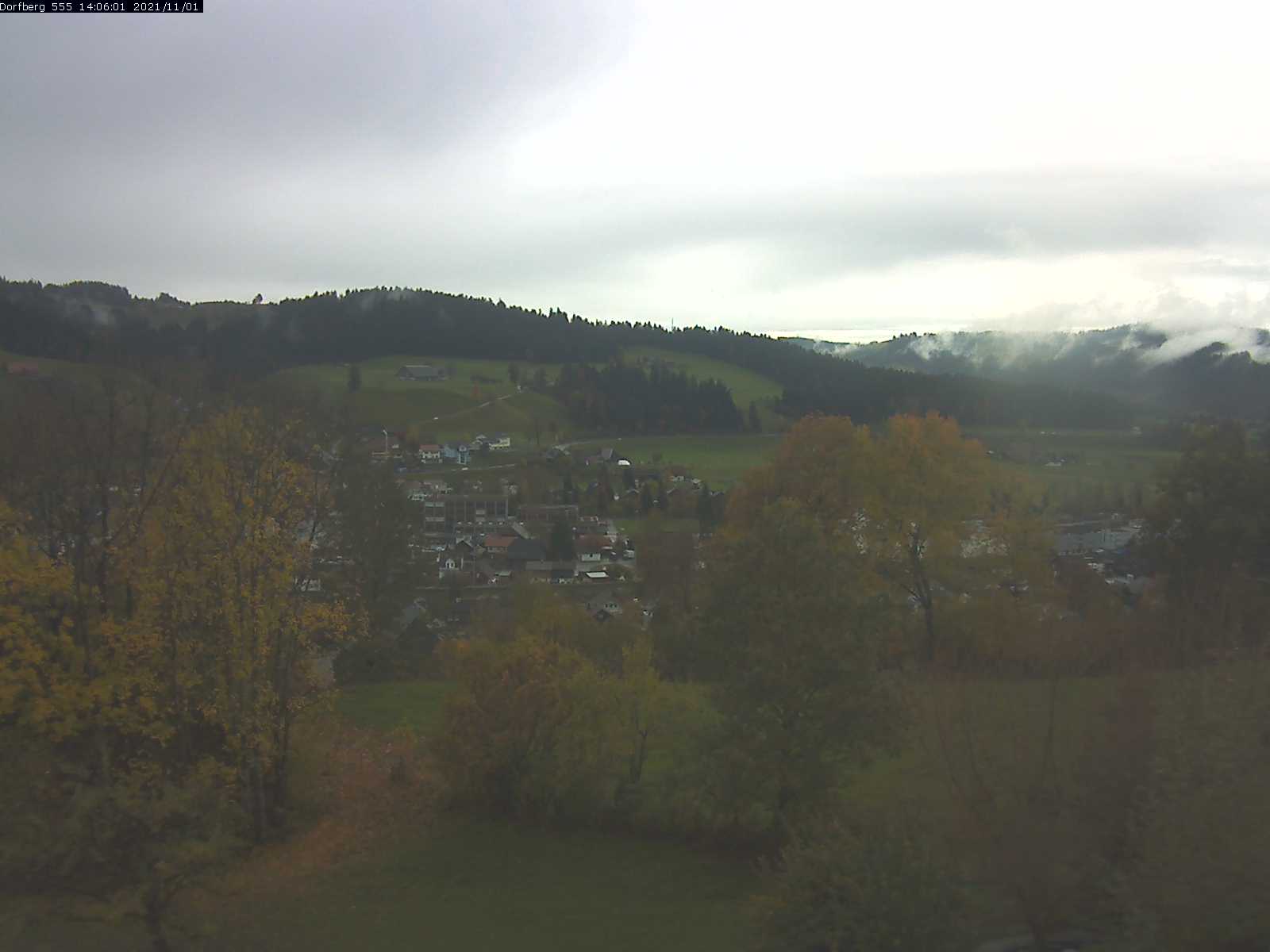 Webcam-Bild: Aussicht vom Dorfberg in Langnau 20211101-140601