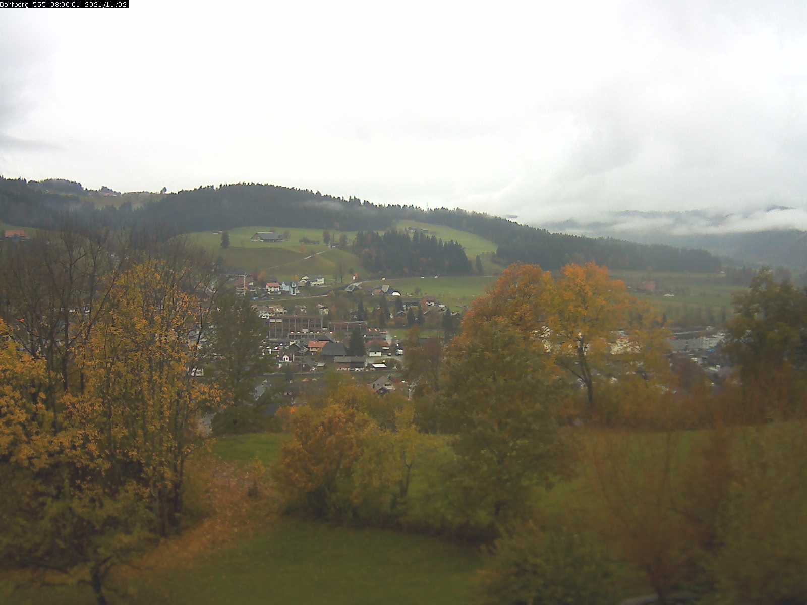 Webcam-Bild: Aussicht vom Dorfberg in Langnau 20211102-080601
