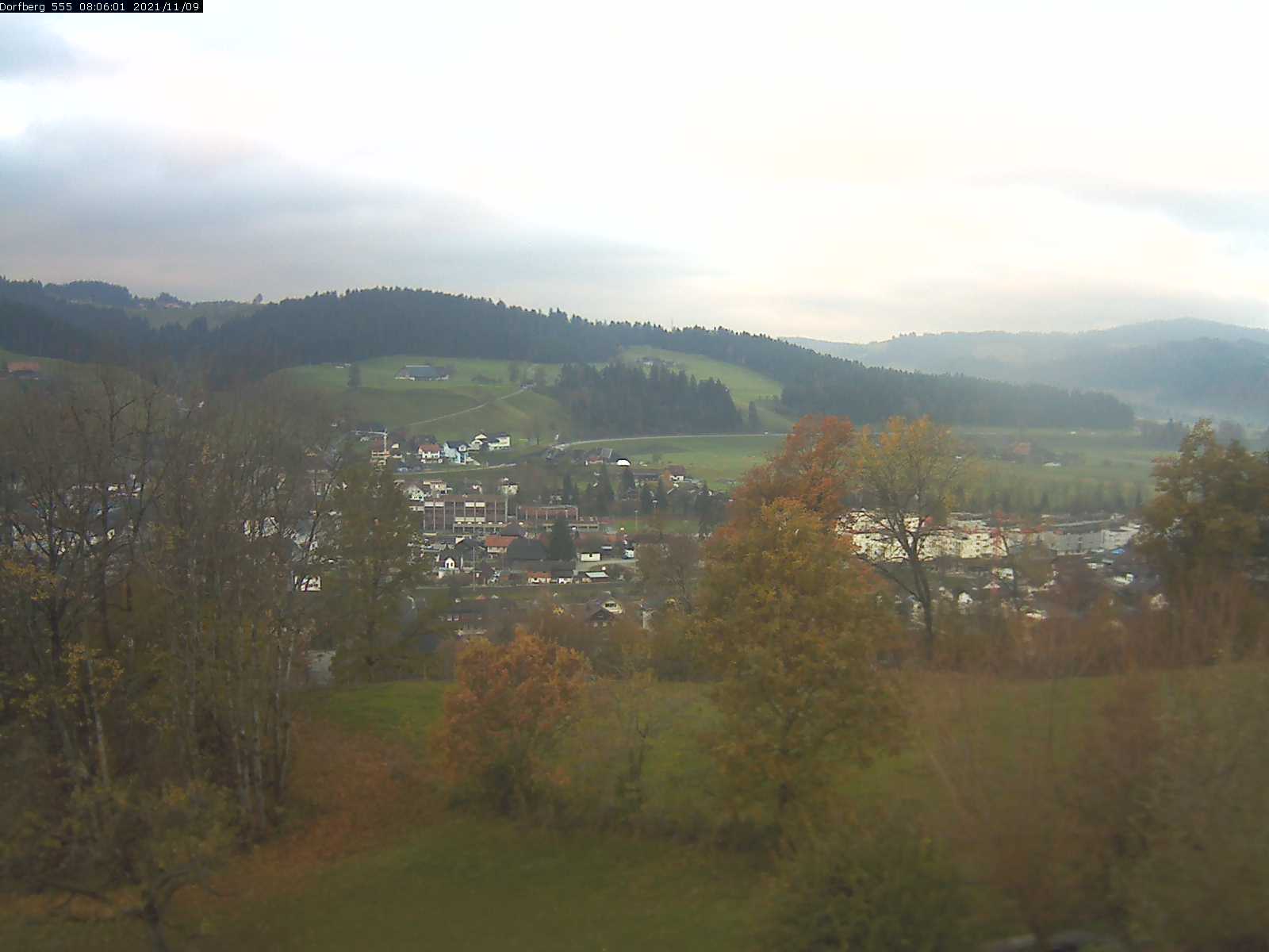 Webcam-Bild: Aussicht vom Dorfberg in Langnau 20211109-080601