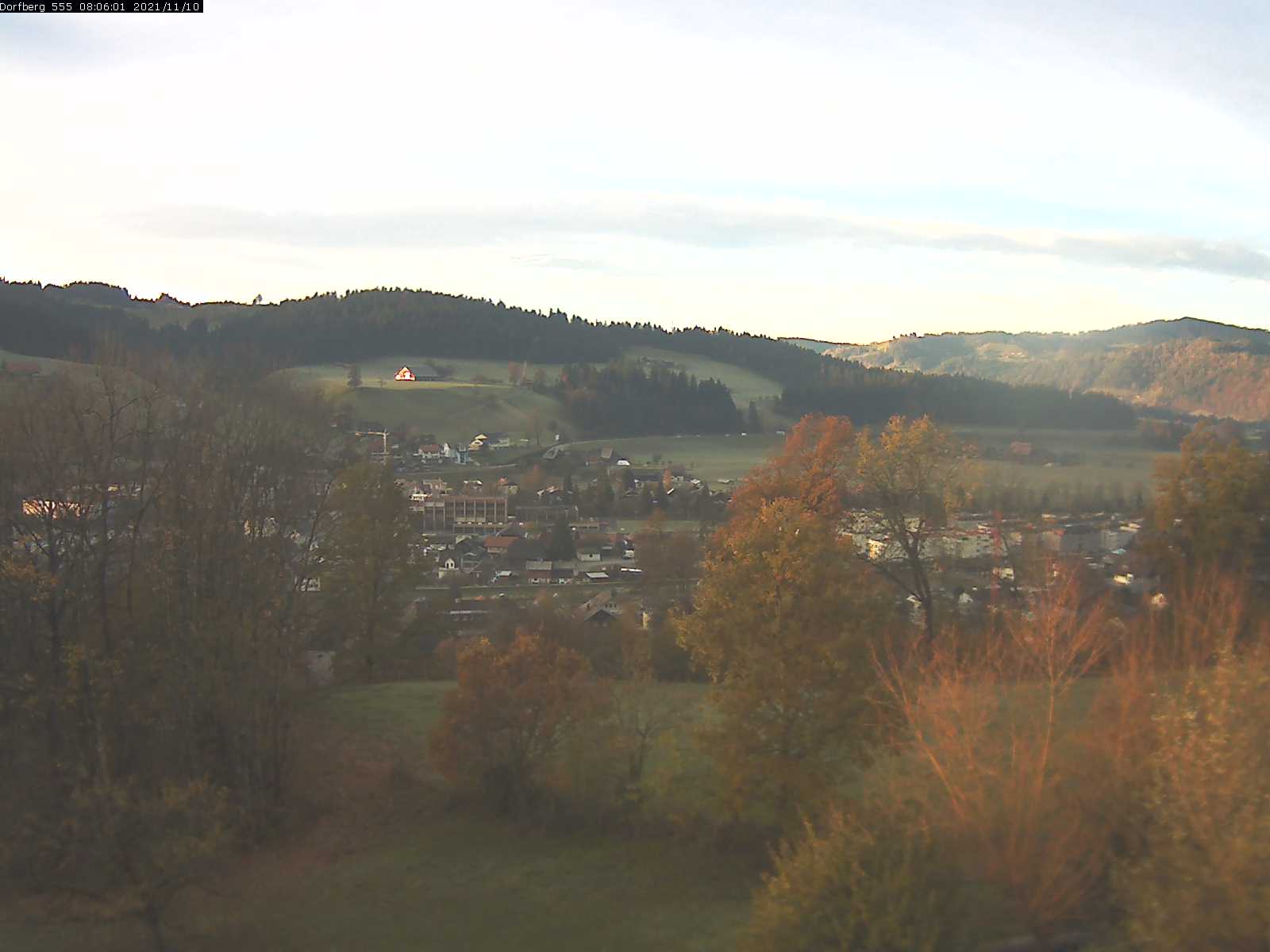 Webcam-Bild: Aussicht vom Dorfberg in Langnau 20211110-080601