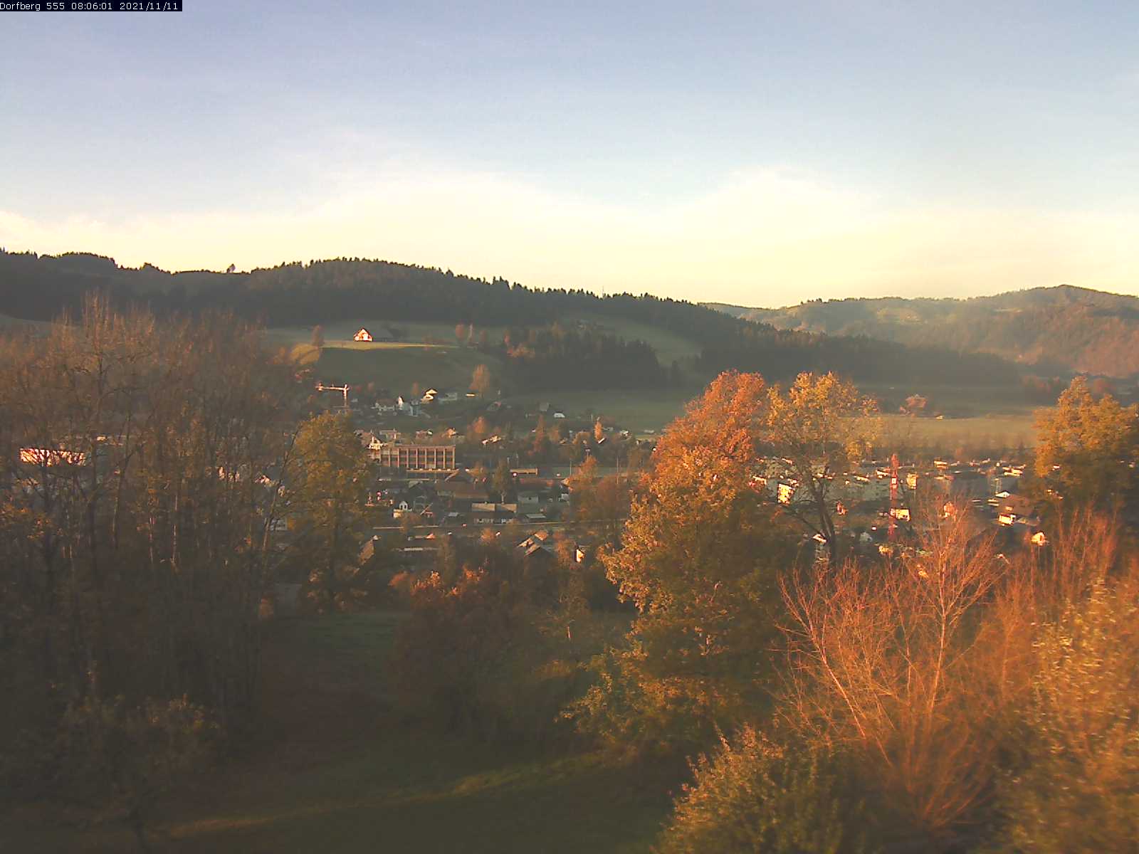 Webcam-Bild: Aussicht vom Dorfberg in Langnau 20211111-080601