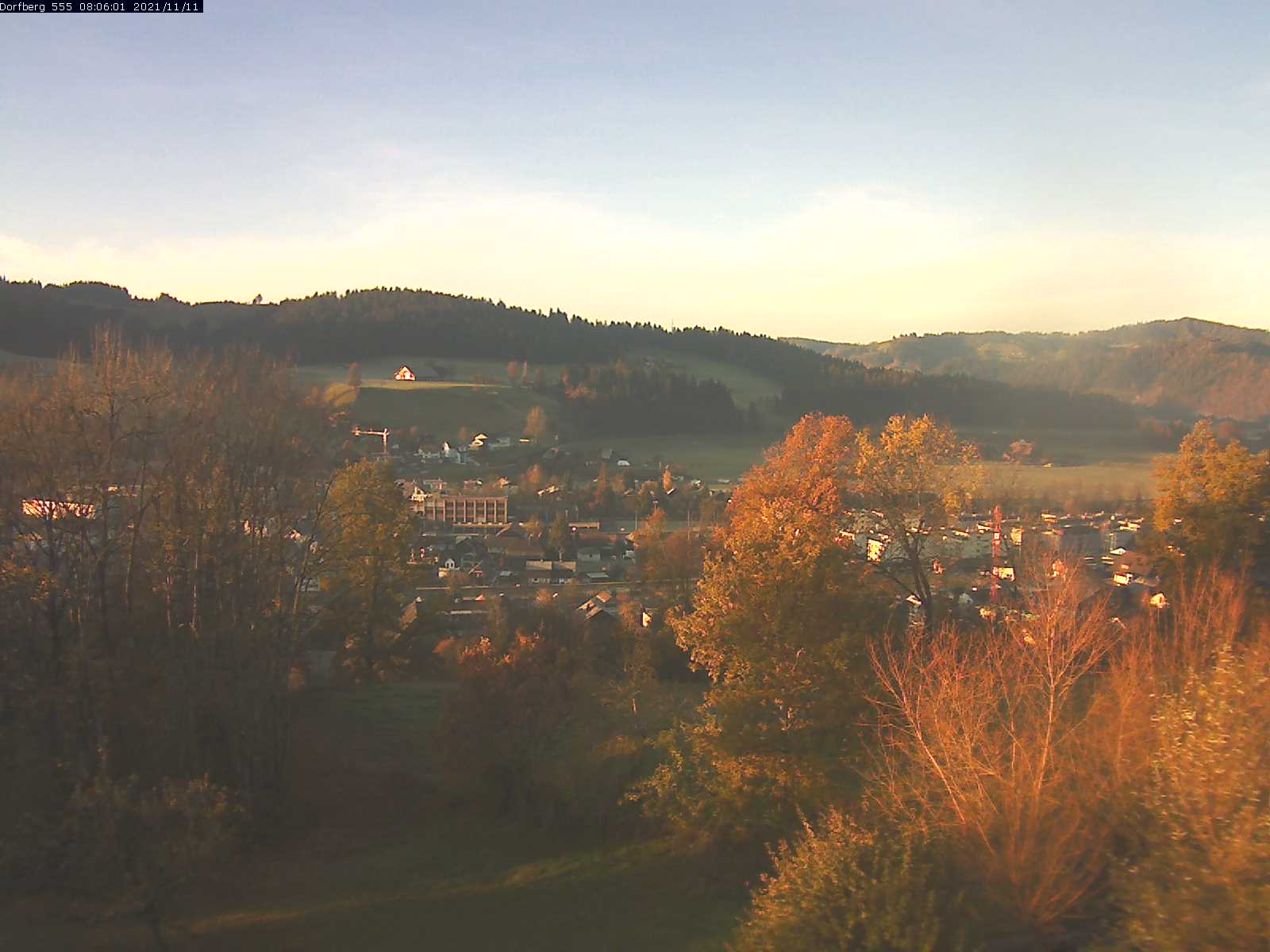 Webcam-Bild: Aussicht vom Dorfberg in Langnau 20211111-080601