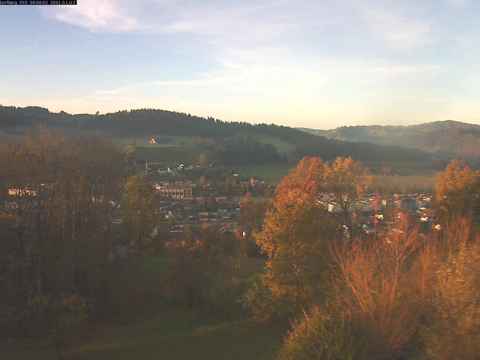 Webcam-Bild: Aussicht vom Dorfberg in Langnau 20211112-080601