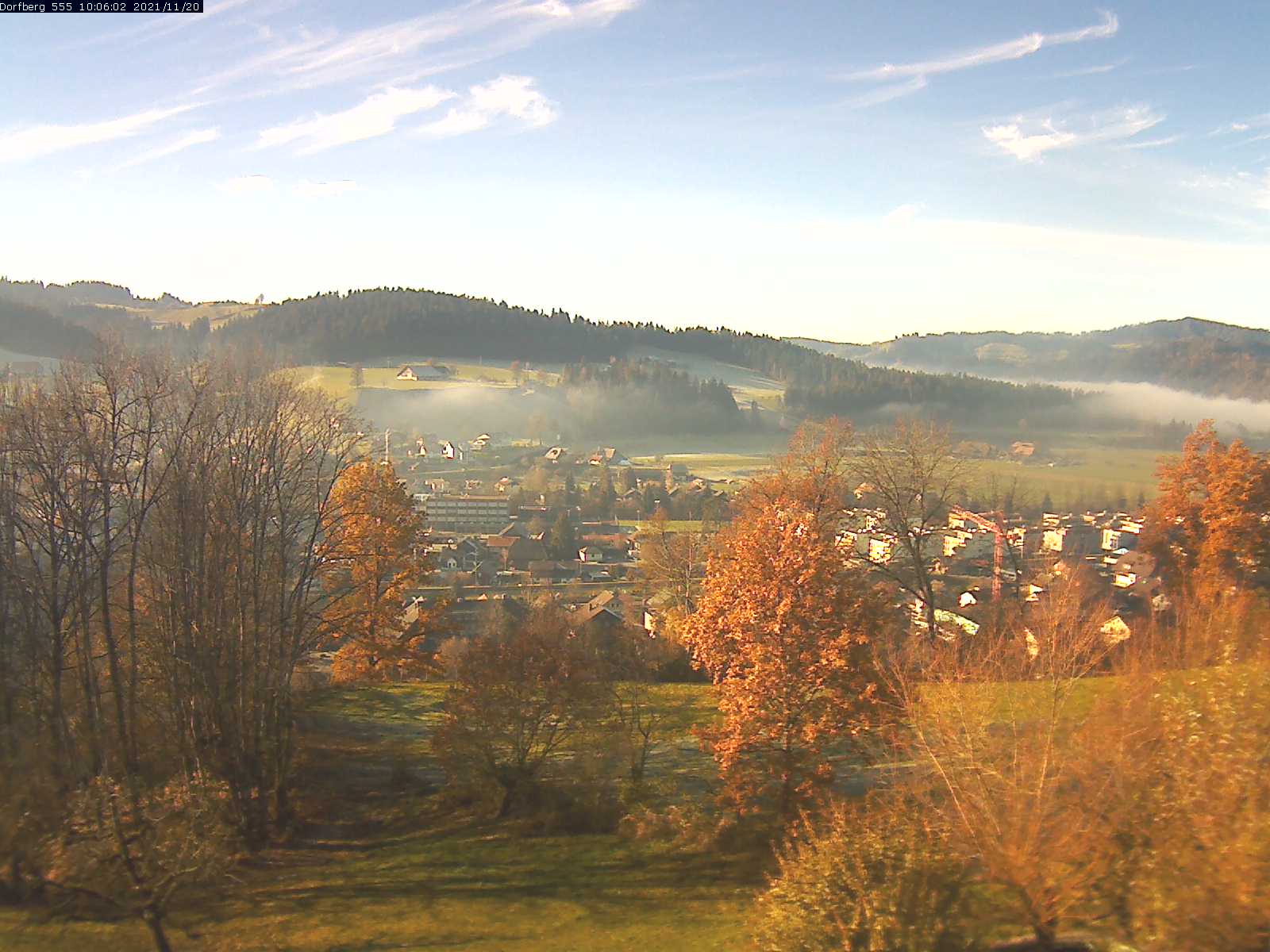 Webcam-Bild: Aussicht vom Dorfberg in Langnau 20211120-100601