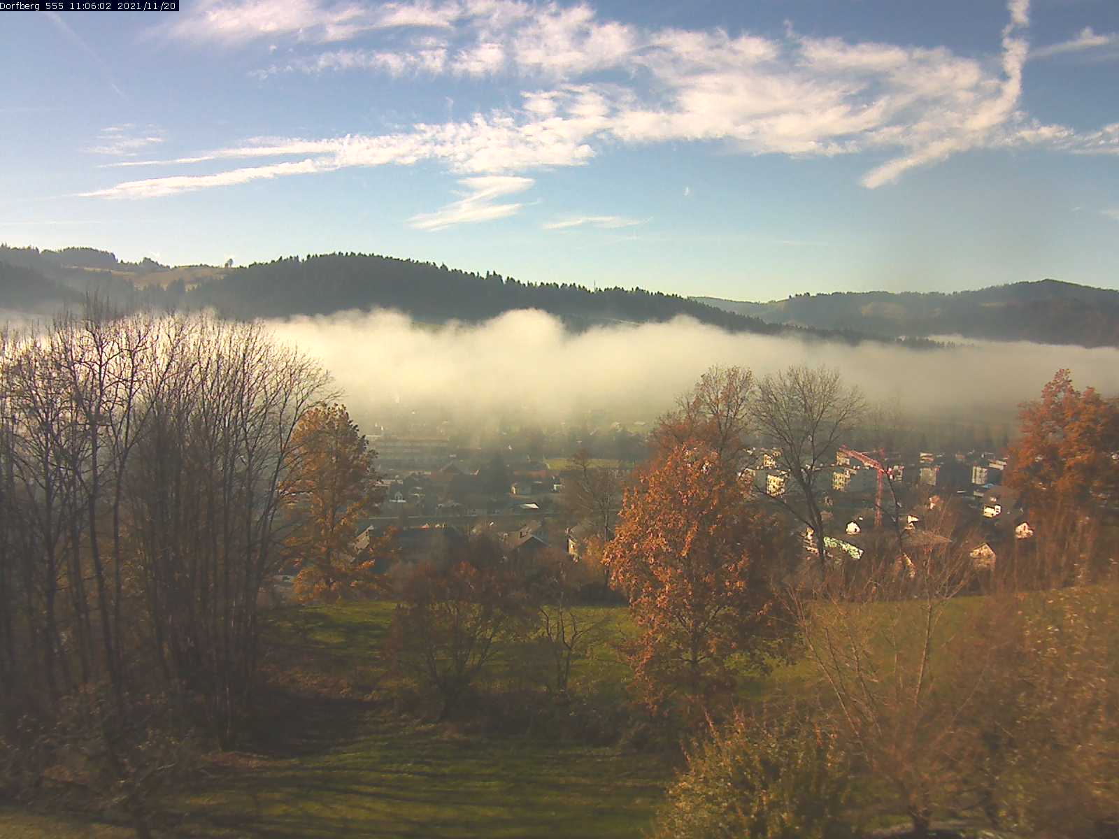 Webcam-Bild: Aussicht vom Dorfberg in Langnau 20211120-110601