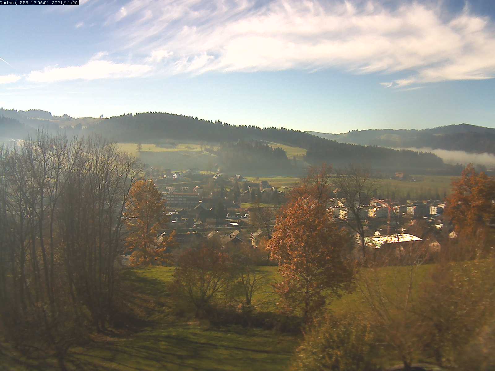 Webcam-Bild: Aussicht vom Dorfberg in Langnau 20211120-120601