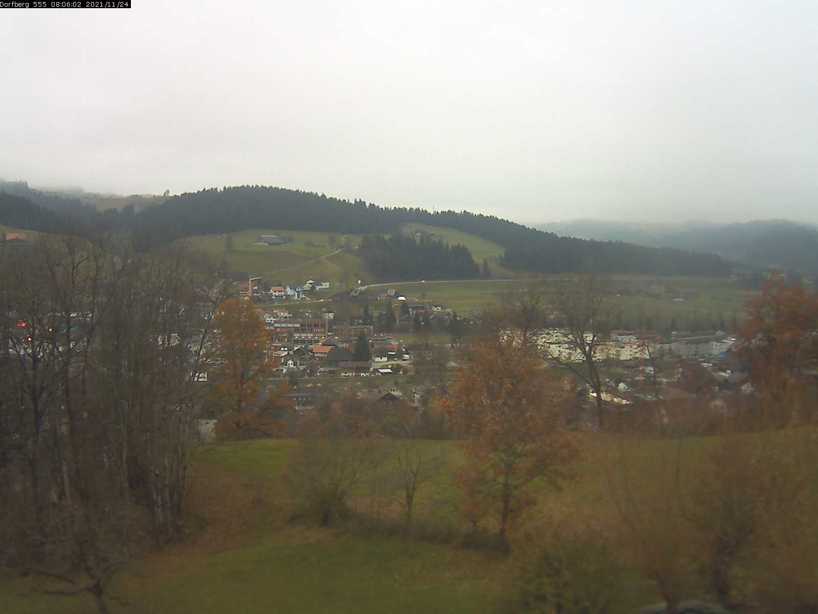 Webcam-Bild: Aussicht vom Dorfberg in Langnau 20211124-080601