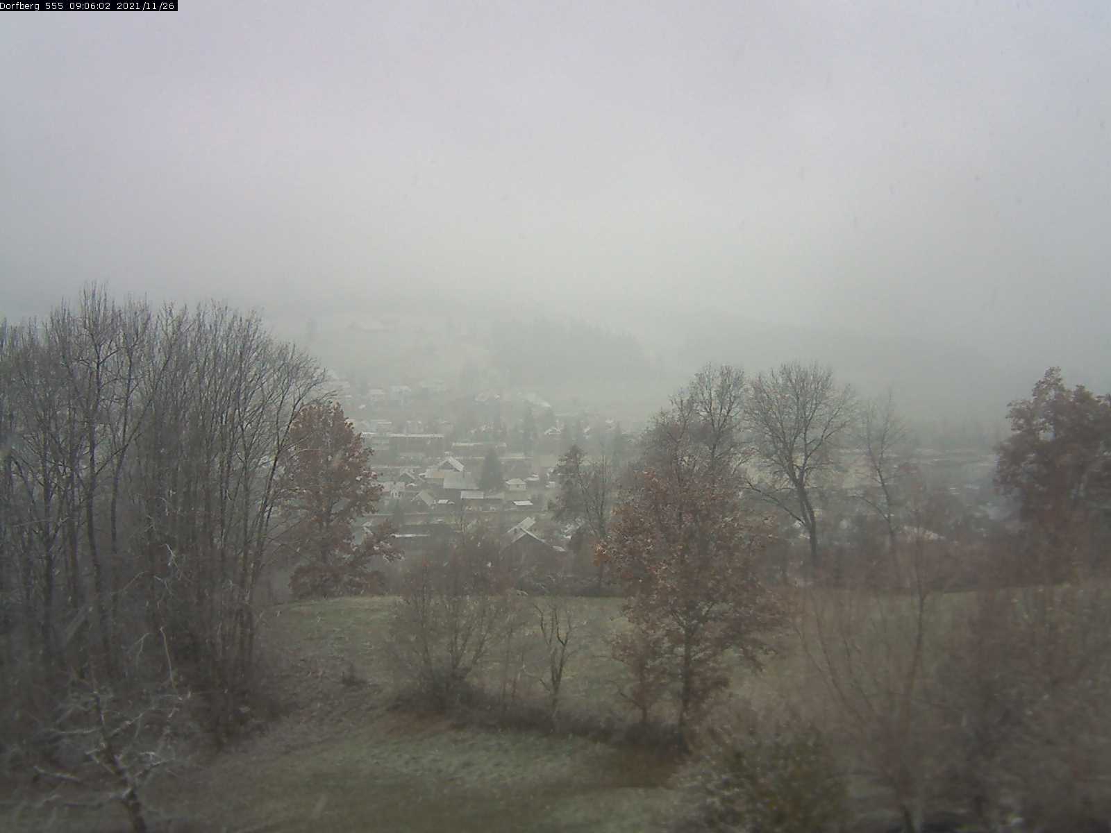 Webcam-Bild: Aussicht vom Dorfberg in Langnau 20211126-090601