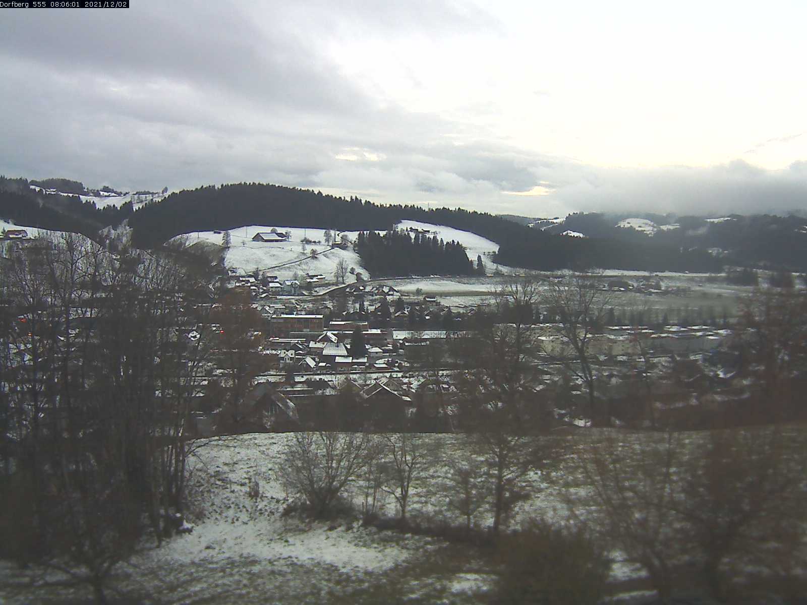 Webcam-Bild: Aussicht vom Dorfberg in Langnau 20211202-080601