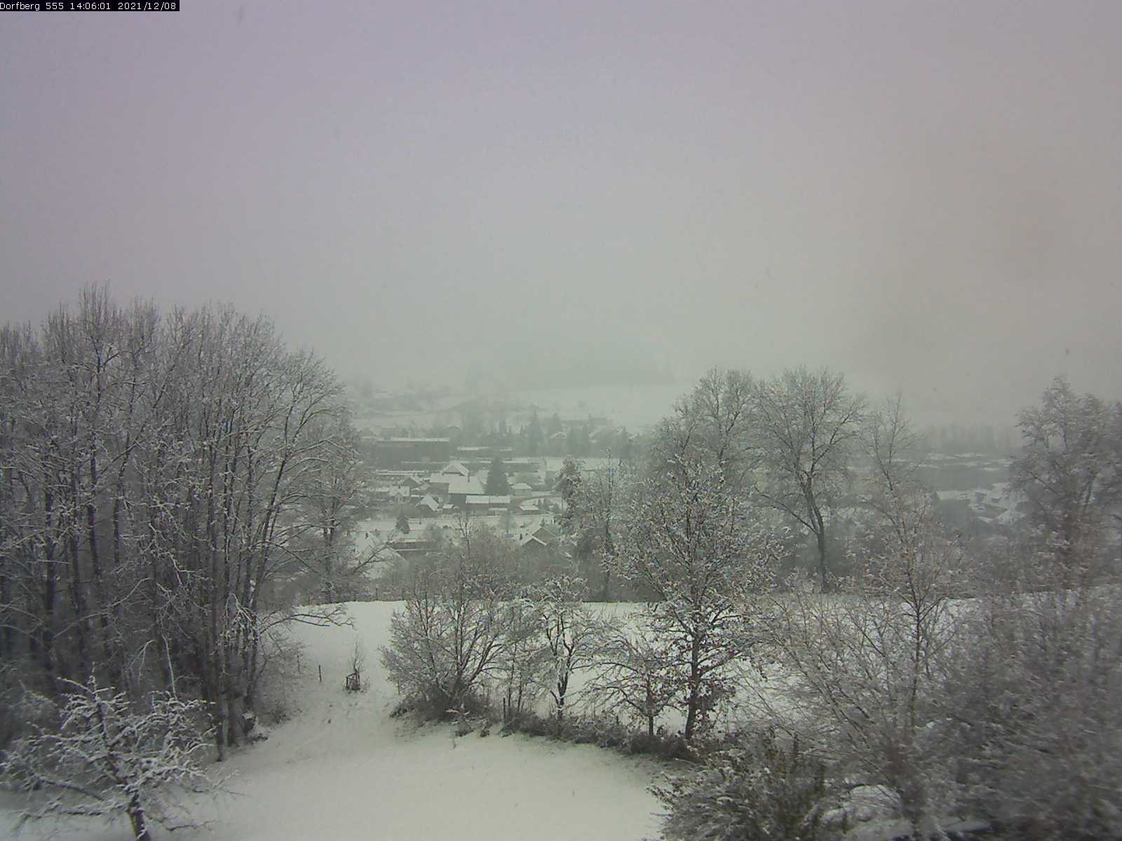 Webcam-Bild: Aussicht vom Dorfberg in Langnau 20211208-140601
