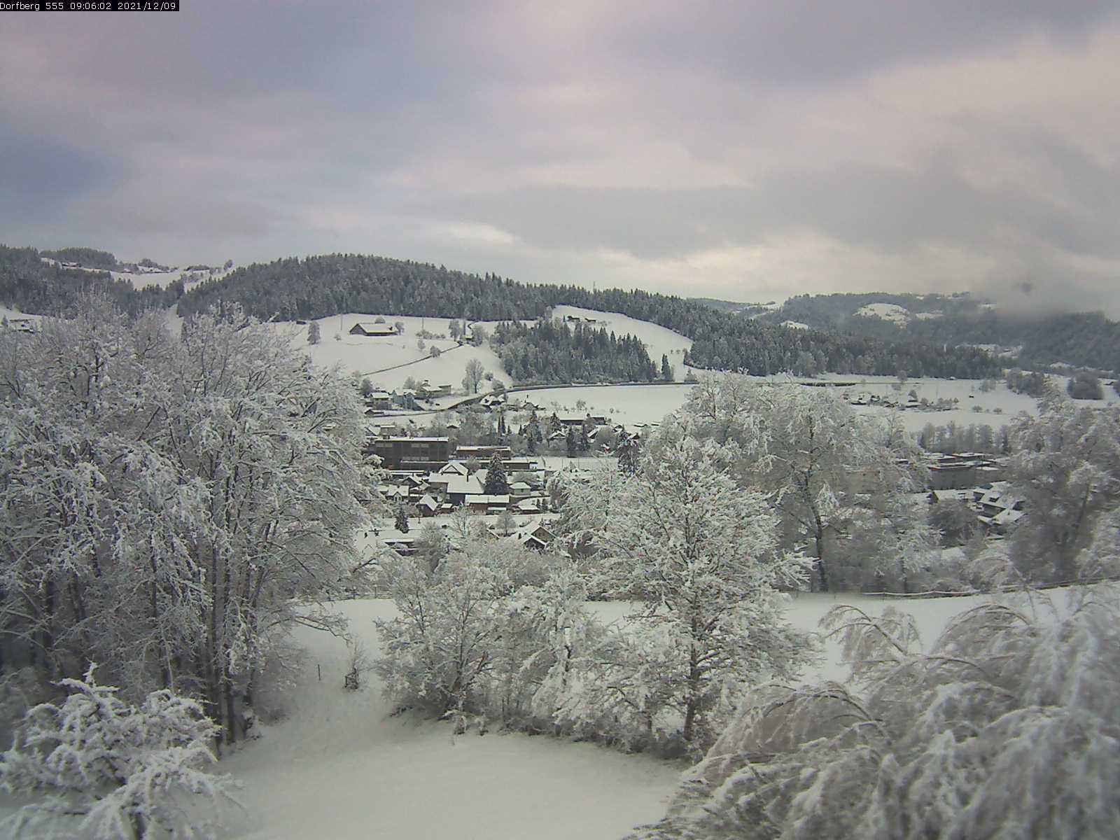 Webcam-Bild: Aussicht vom Dorfberg in Langnau 20211209-090601