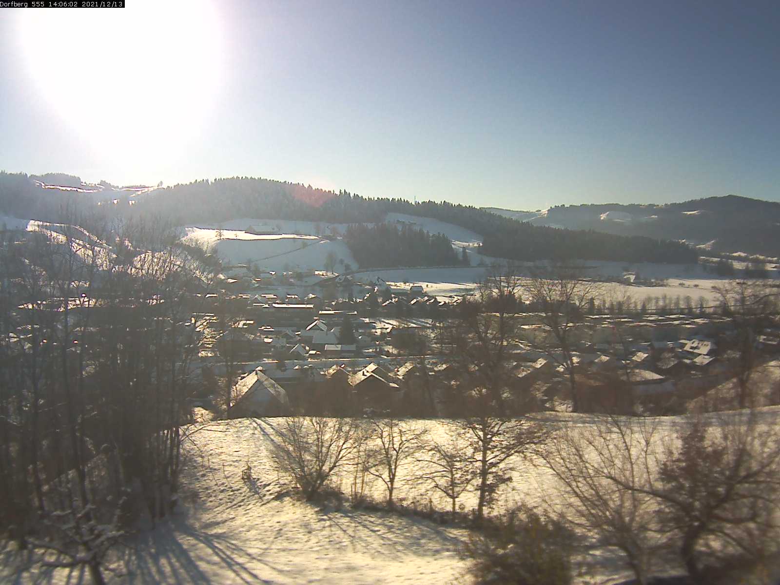 Webcam-Bild: Aussicht vom Dorfberg in Langnau 20211213-140601