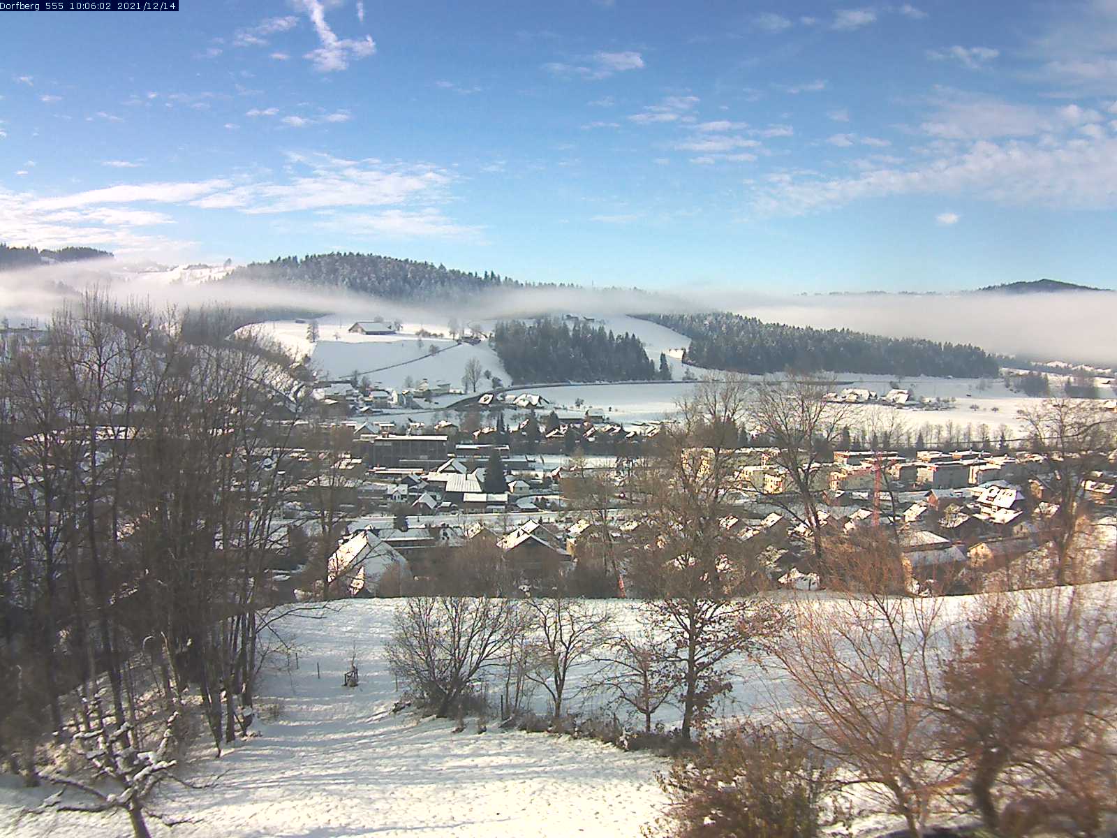 Webcam-Bild: Aussicht vom Dorfberg in Langnau 20211214-100601