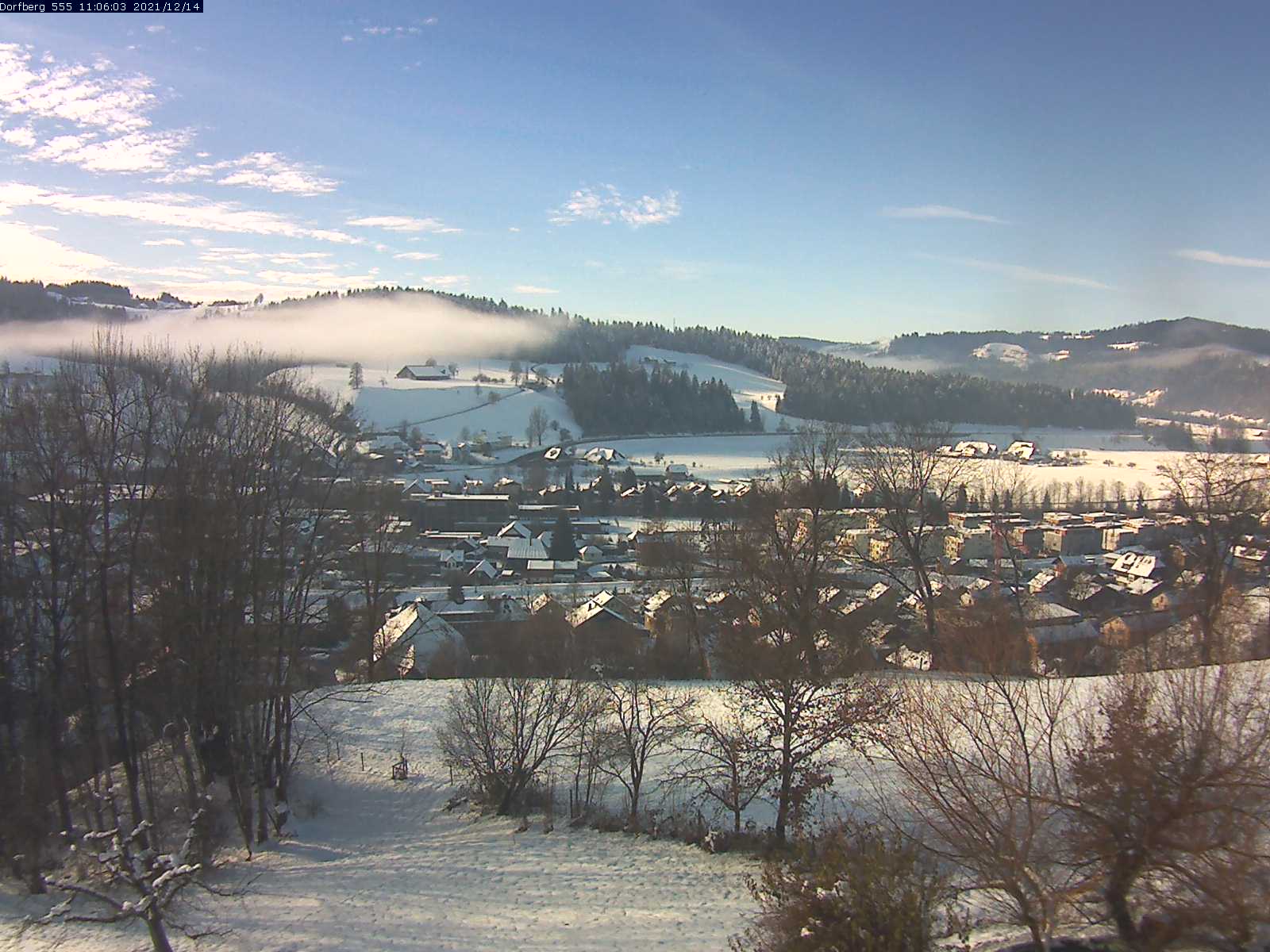 Webcam-Bild: Aussicht vom Dorfberg in Langnau 20211214-110601