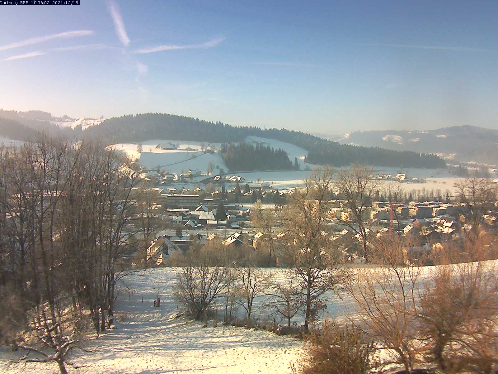 Webcam-Bild: Aussicht vom Dorfberg in Langnau 20211218-100601