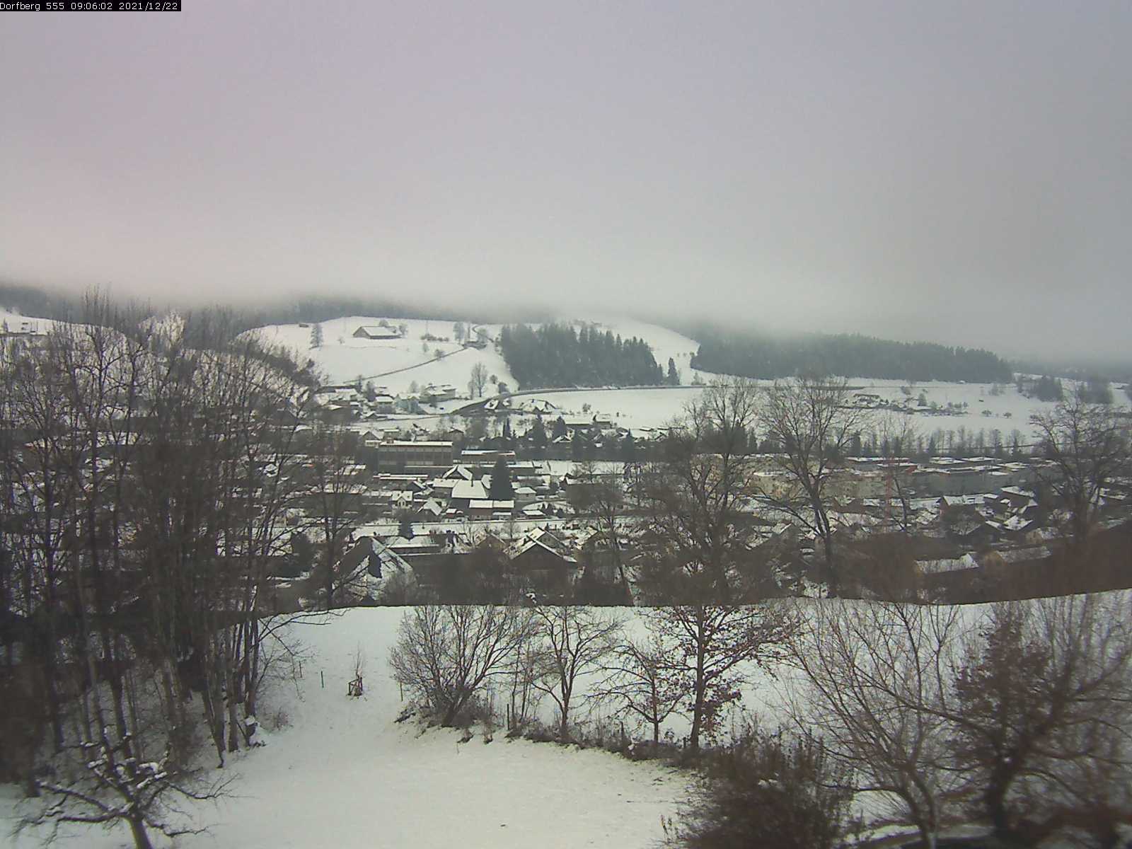Webcam-Bild: Aussicht vom Dorfberg in Langnau 20211222-090601