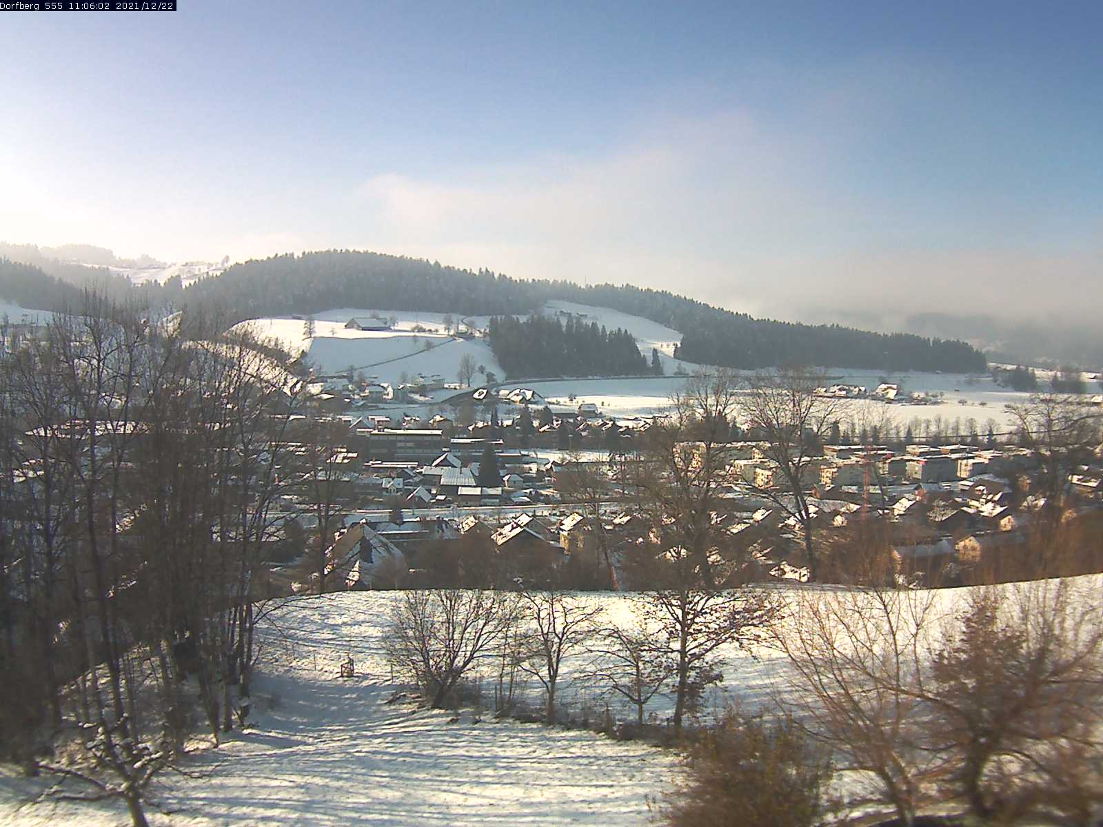 Webcam-Bild: Aussicht vom Dorfberg in Langnau 20211222-110601