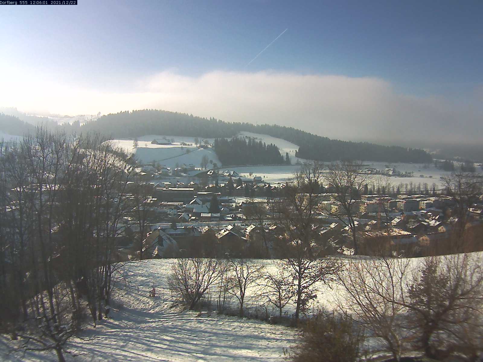 Webcam-Bild: Aussicht vom Dorfberg in Langnau 20211222-120601