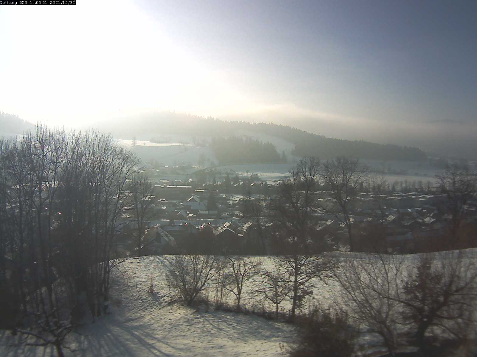 Webcam-Bild: Aussicht vom Dorfberg in Langnau 20211222-140601