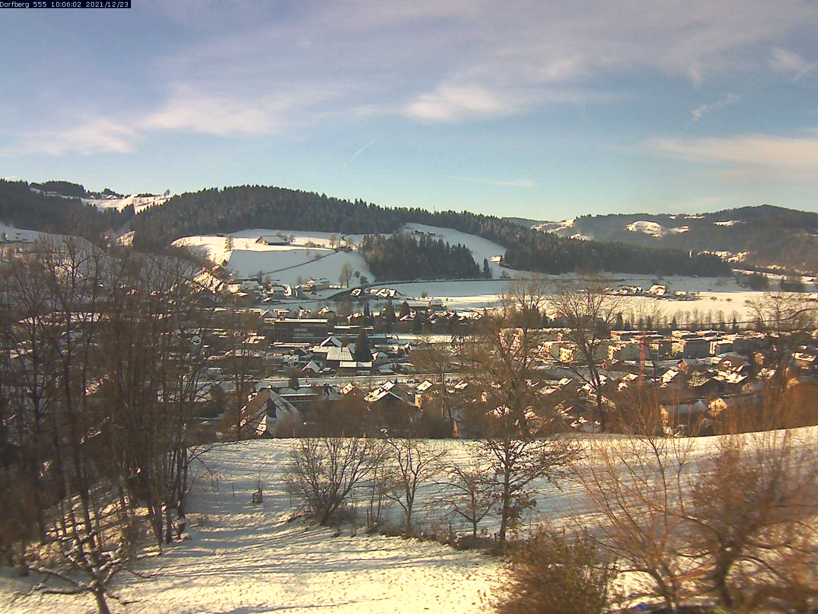 Webcam-Bild: Aussicht vom Dorfberg in Langnau 20211223-100601