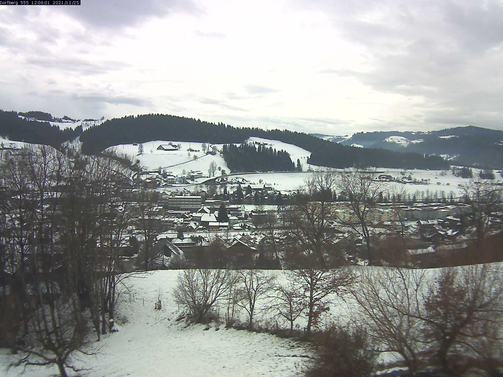 Webcam-Bild: Aussicht vom Dorfberg in Langnau 20211225-120601