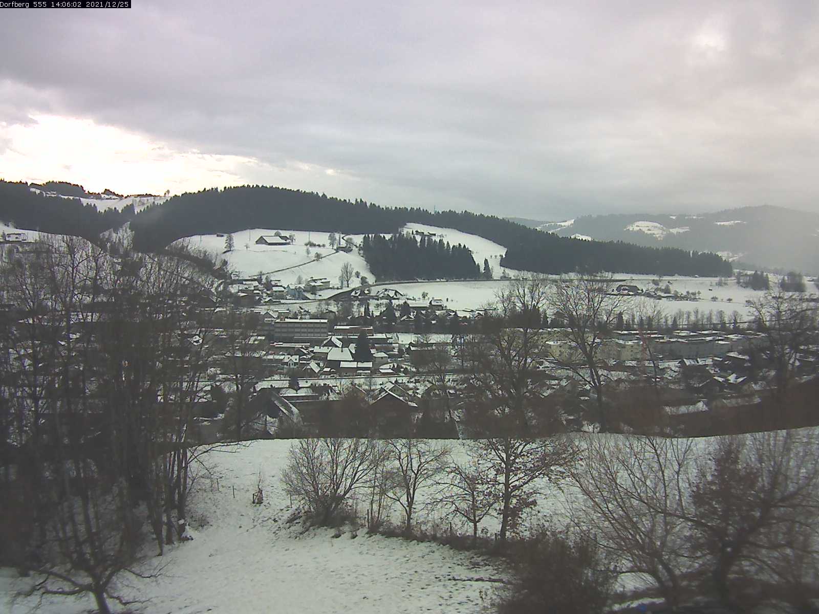 Webcam-Bild: Aussicht vom Dorfberg in Langnau 20211225-140601