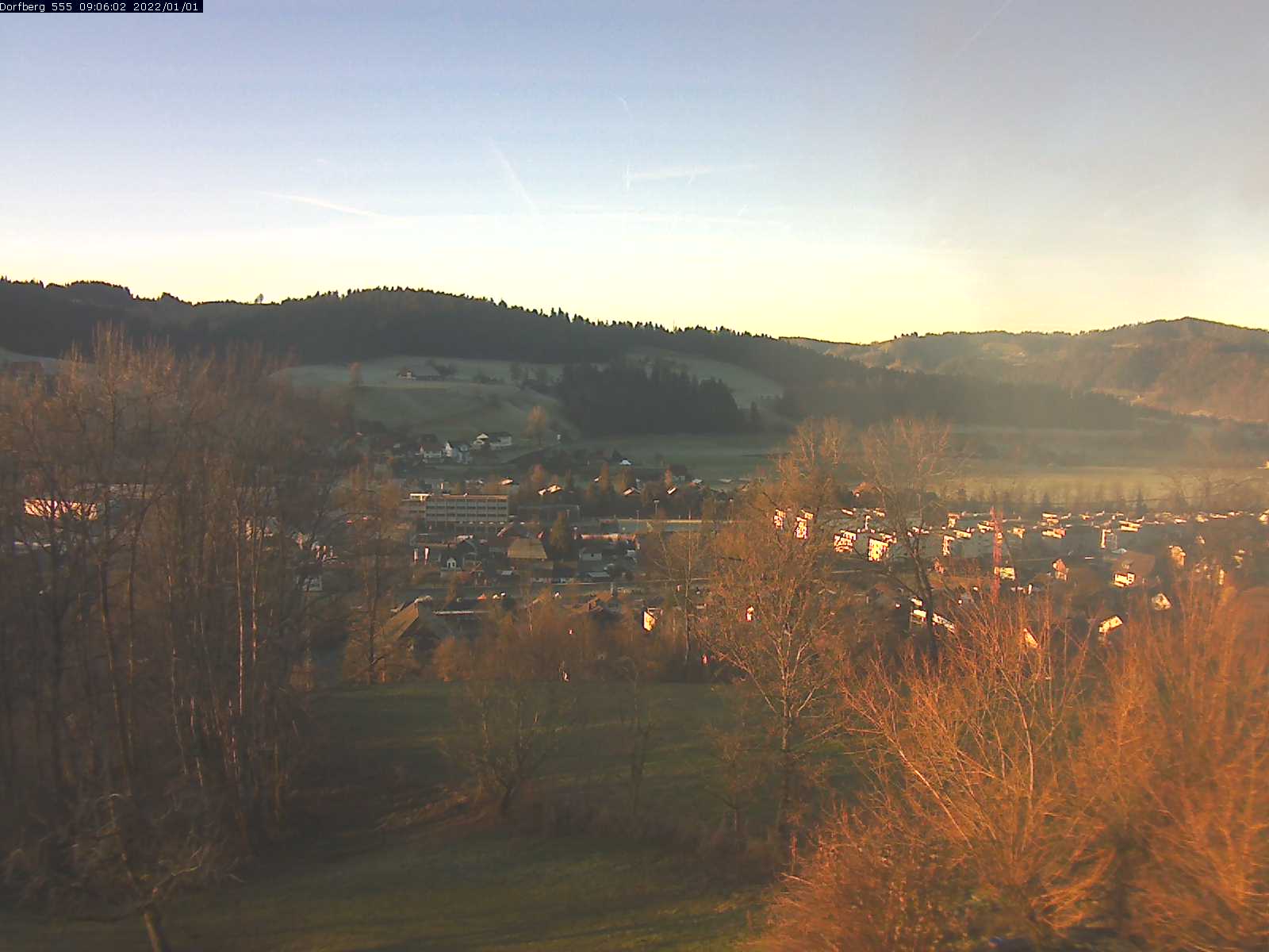 Webcam-Bild: Aussicht vom Dorfberg in Langnau 20220101-090601