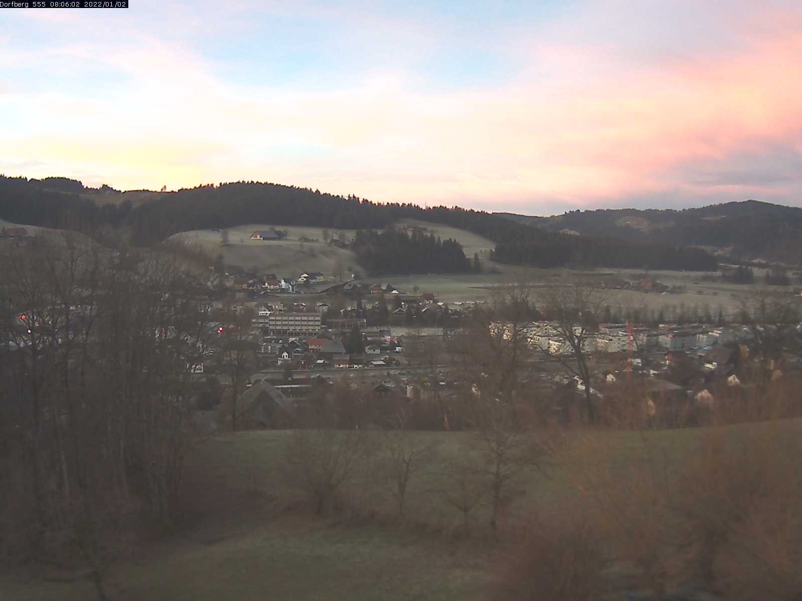 Webcam-Bild: Aussicht vom Dorfberg in Langnau 20220102-080601