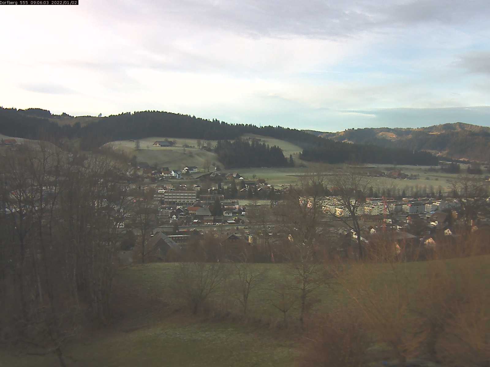 Webcam-Bild: Aussicht vom Dorfberg in Langnau 20220102-090601