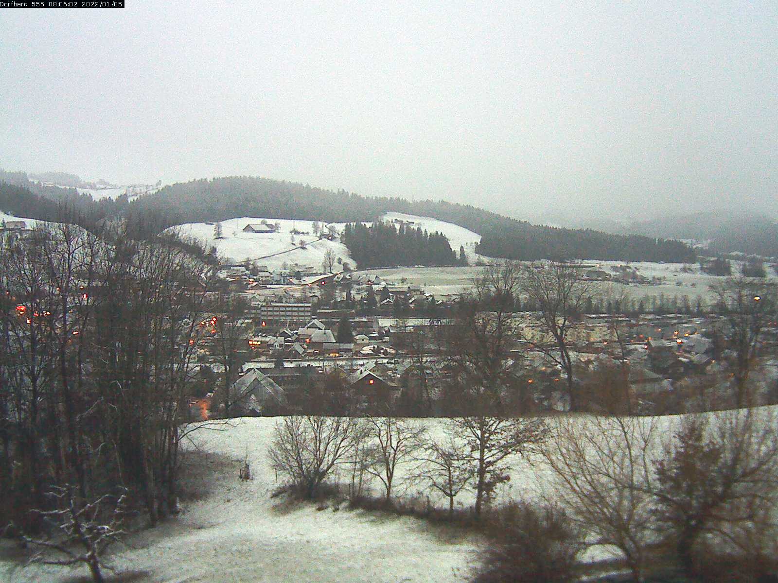 Webcam-Bild: Aussicht vom Dorfberg in Langnau 20220105-080601