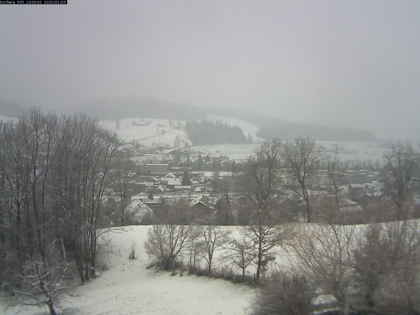 Webcam-Bild: Aussicht vom Dorfberg in Langnau 20220105-100601