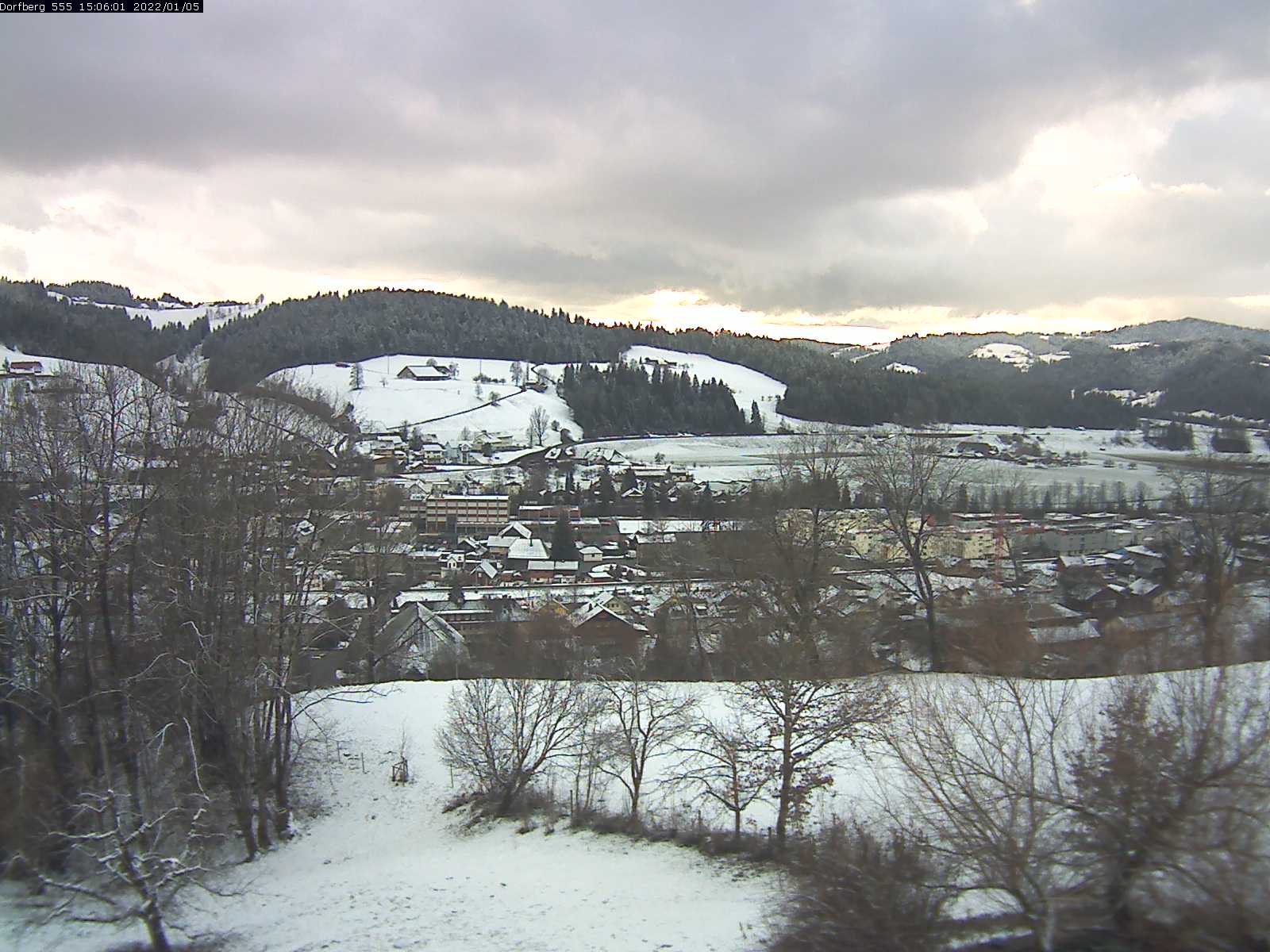 Webcam-Bild: Aussicht vom Dorfberg in Langnau 20220105-150601