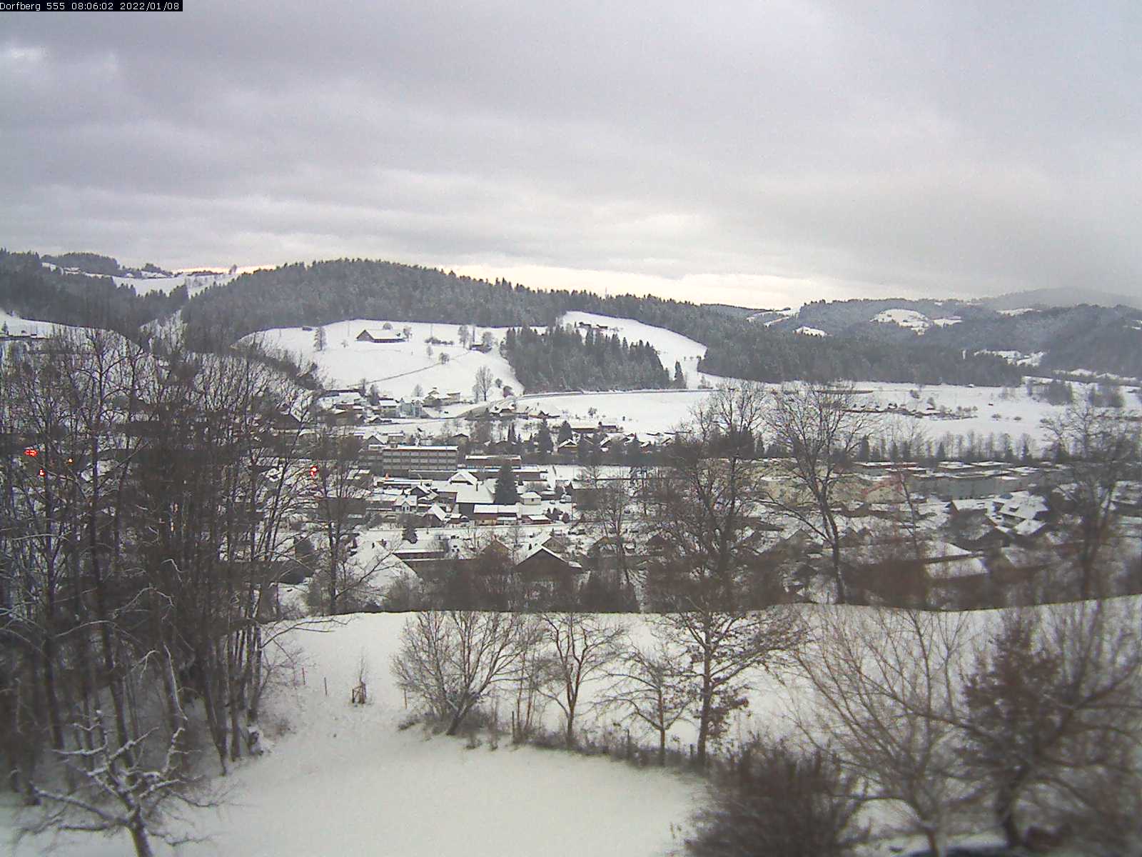 Webcam-Bild: Aussicht vom Dorfberg in Langnau 20220108-080601
