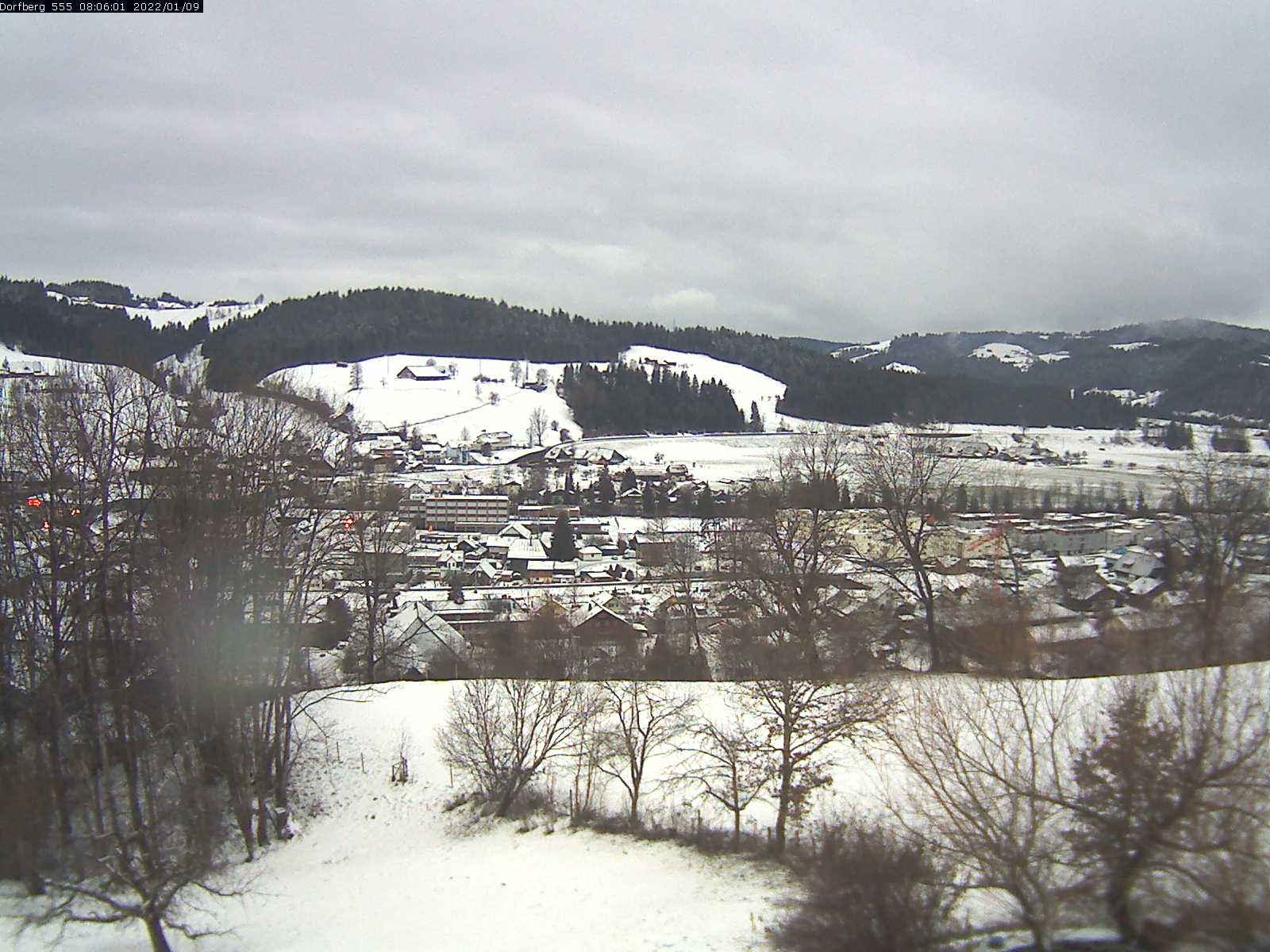 Webcam-Bild: Aussicht vom Dorfberg in Langnau 20220109-080601