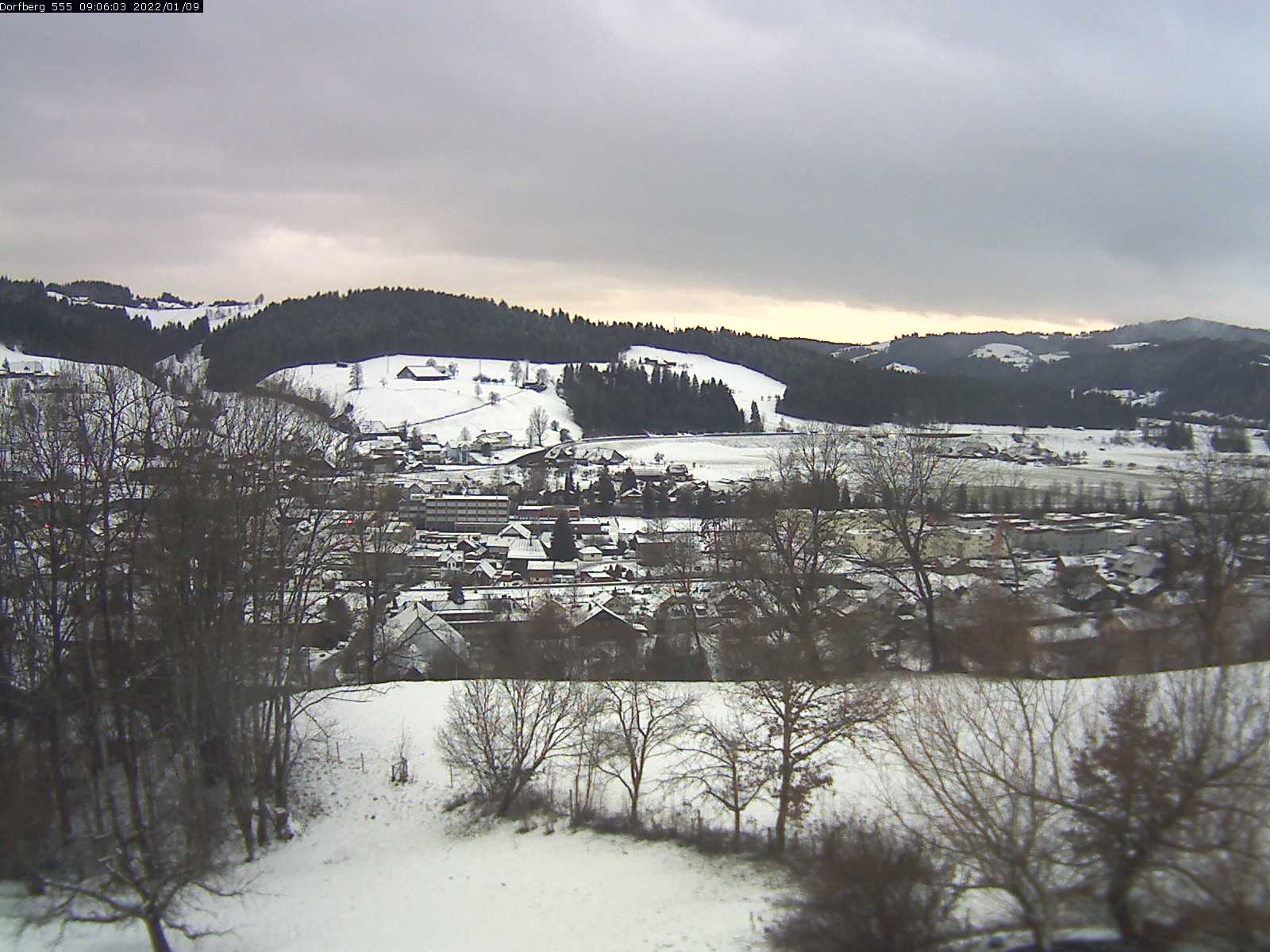 Webcam-Bild: Aussicht vom Dorfberg in Langnau 20220109-090601