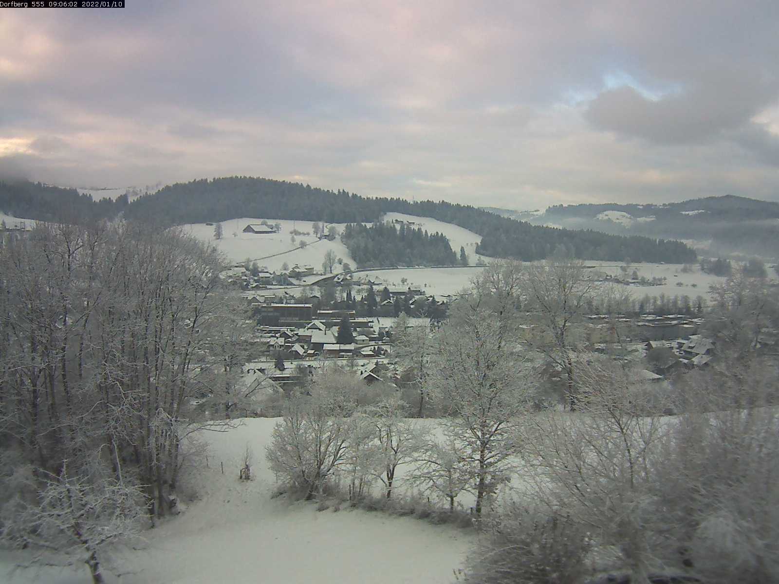Webcam-Bild: Aussicht vom Dorfberg in Langnau 20220110-090601