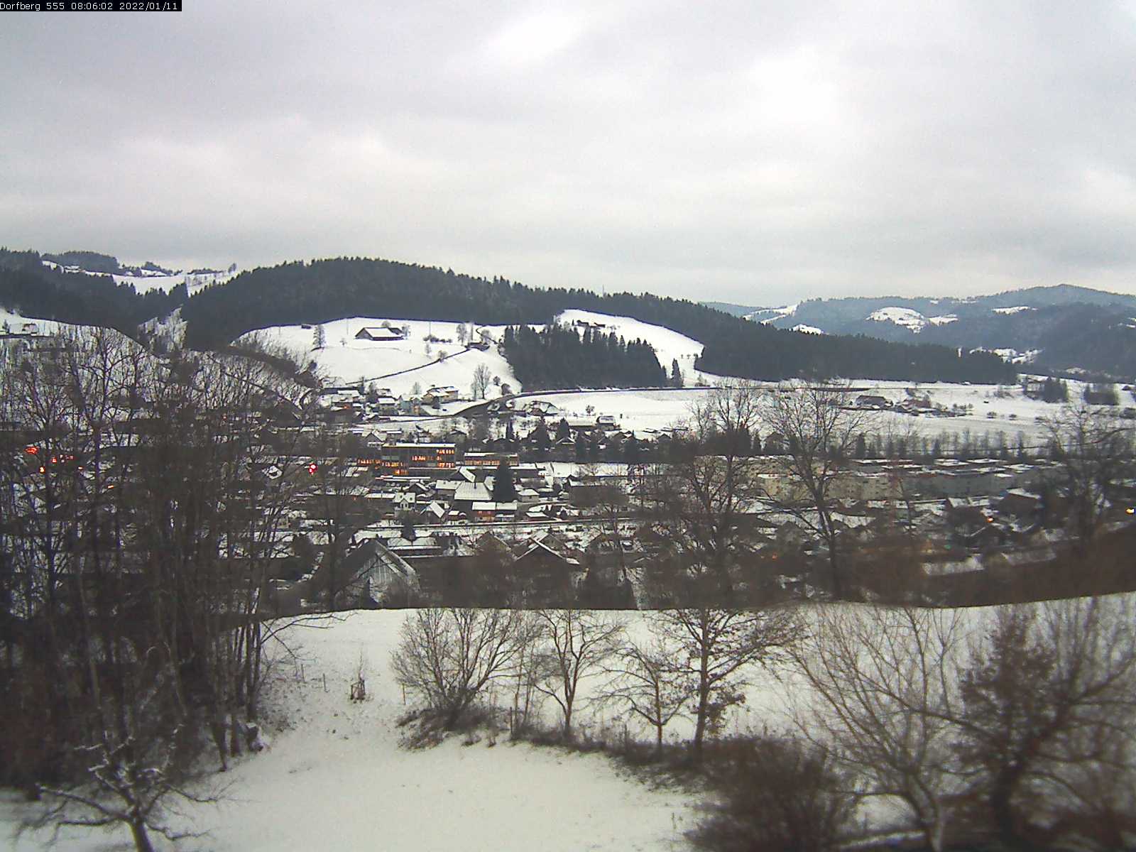Webcam-Bild: Aussicht vom Dorfberg in Langnau 20220111-080601