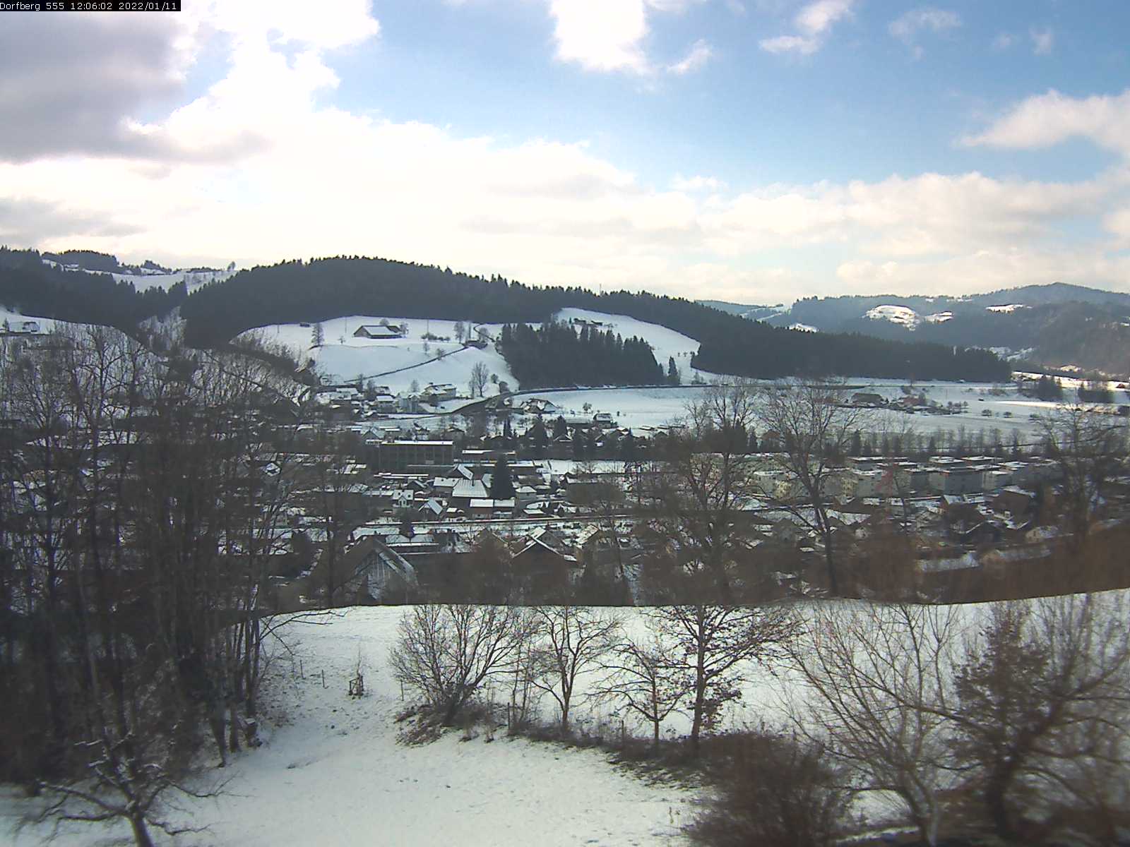 Webcam-Bild: Aussicht vom Dorfberg in Langnau 20220111-120601