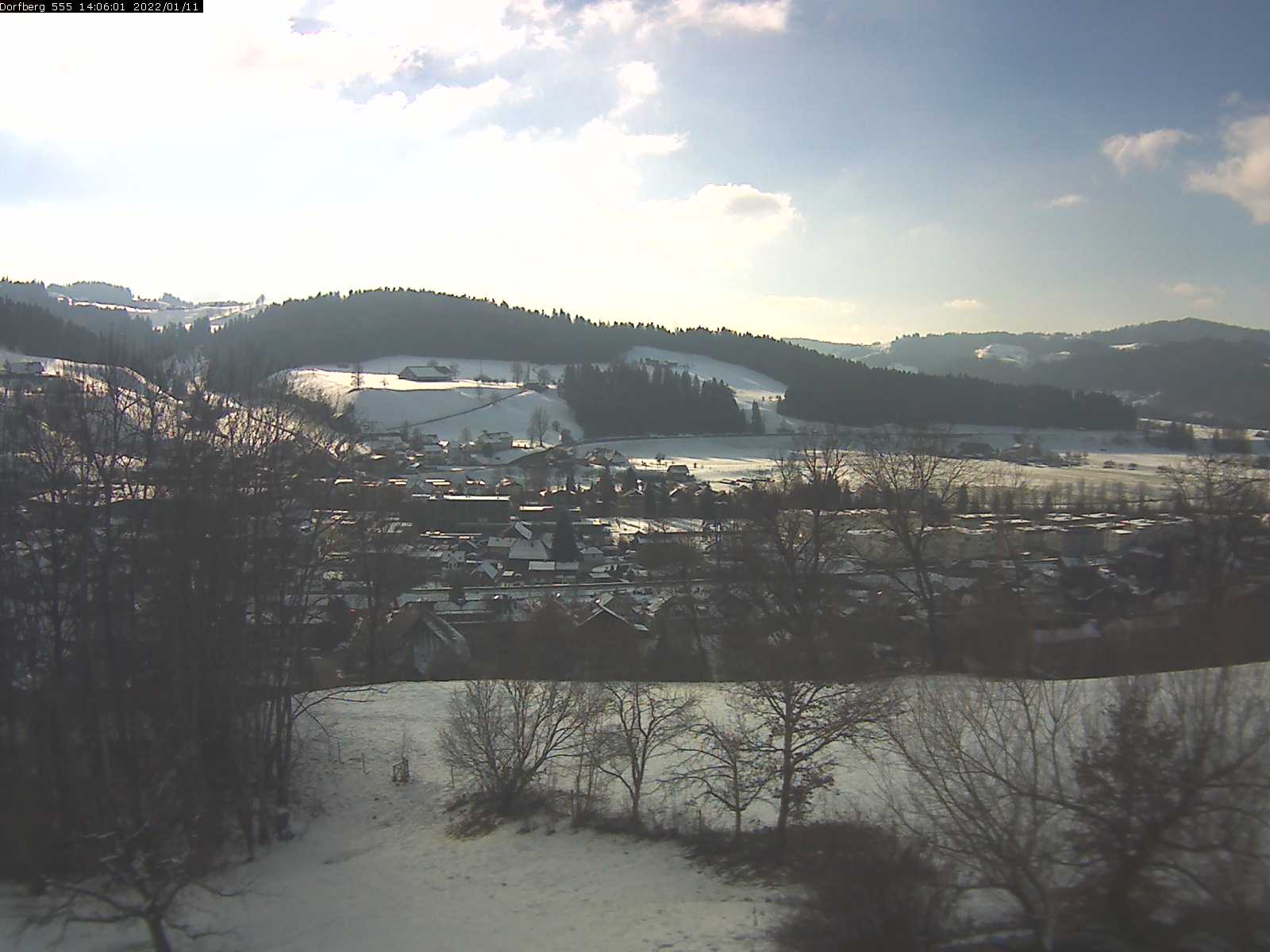 Webcam-Bild: Aussicht vom Dorfberg in Langnau 20220111-140601