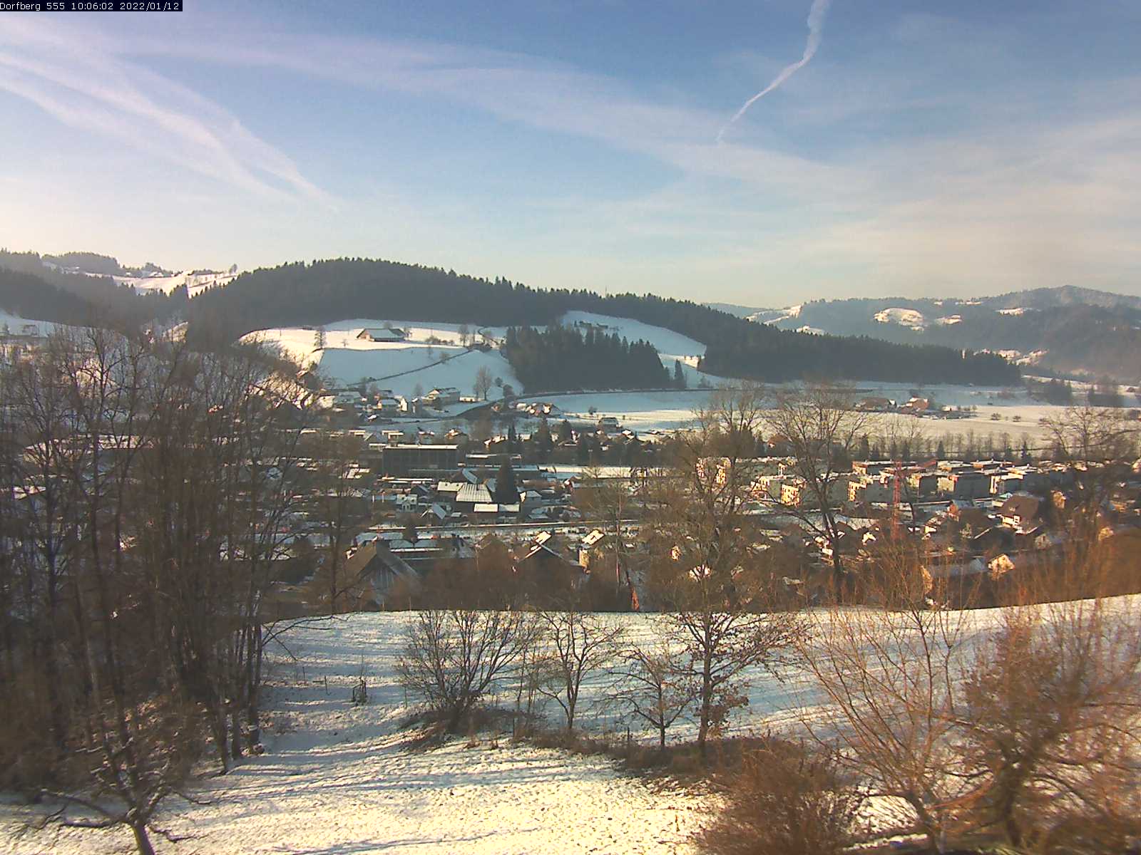 Webcam-Bild: Aussicht vom Dorfberg in Langnau 20220112-100601
