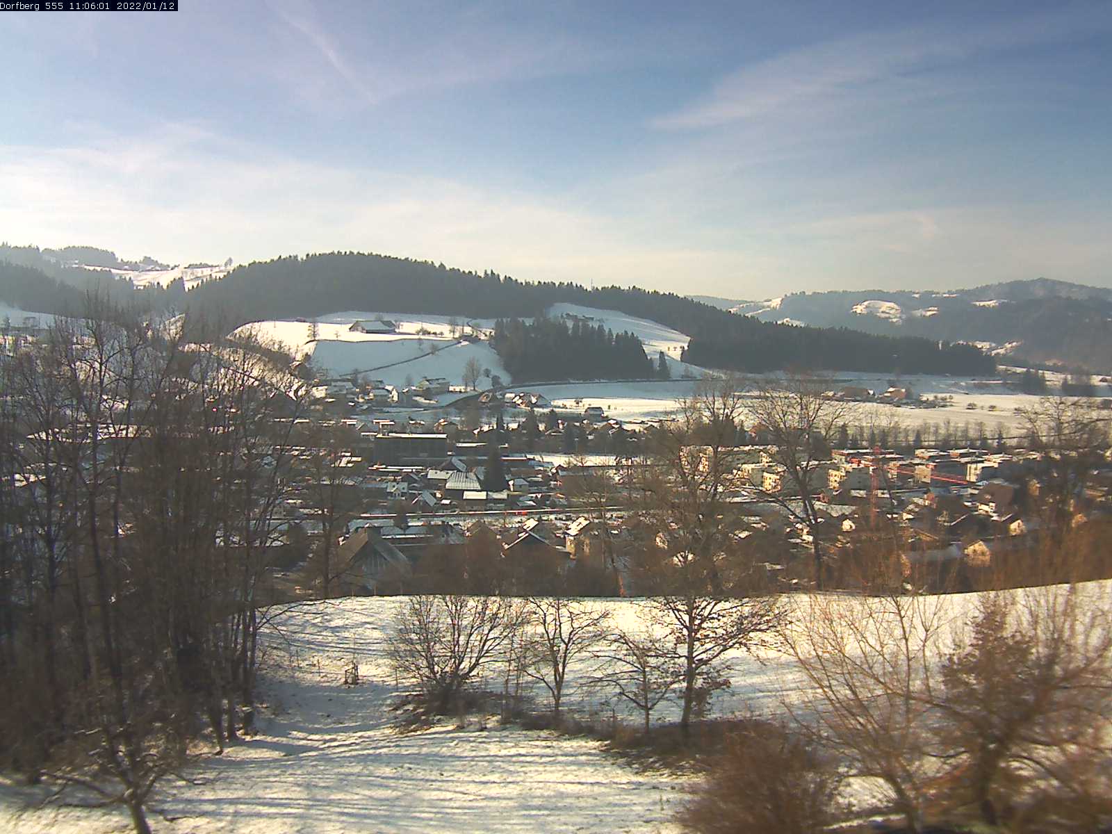 Webcam-Bild: Aussicht vom Dorfberg in Langnau 20220112-110601