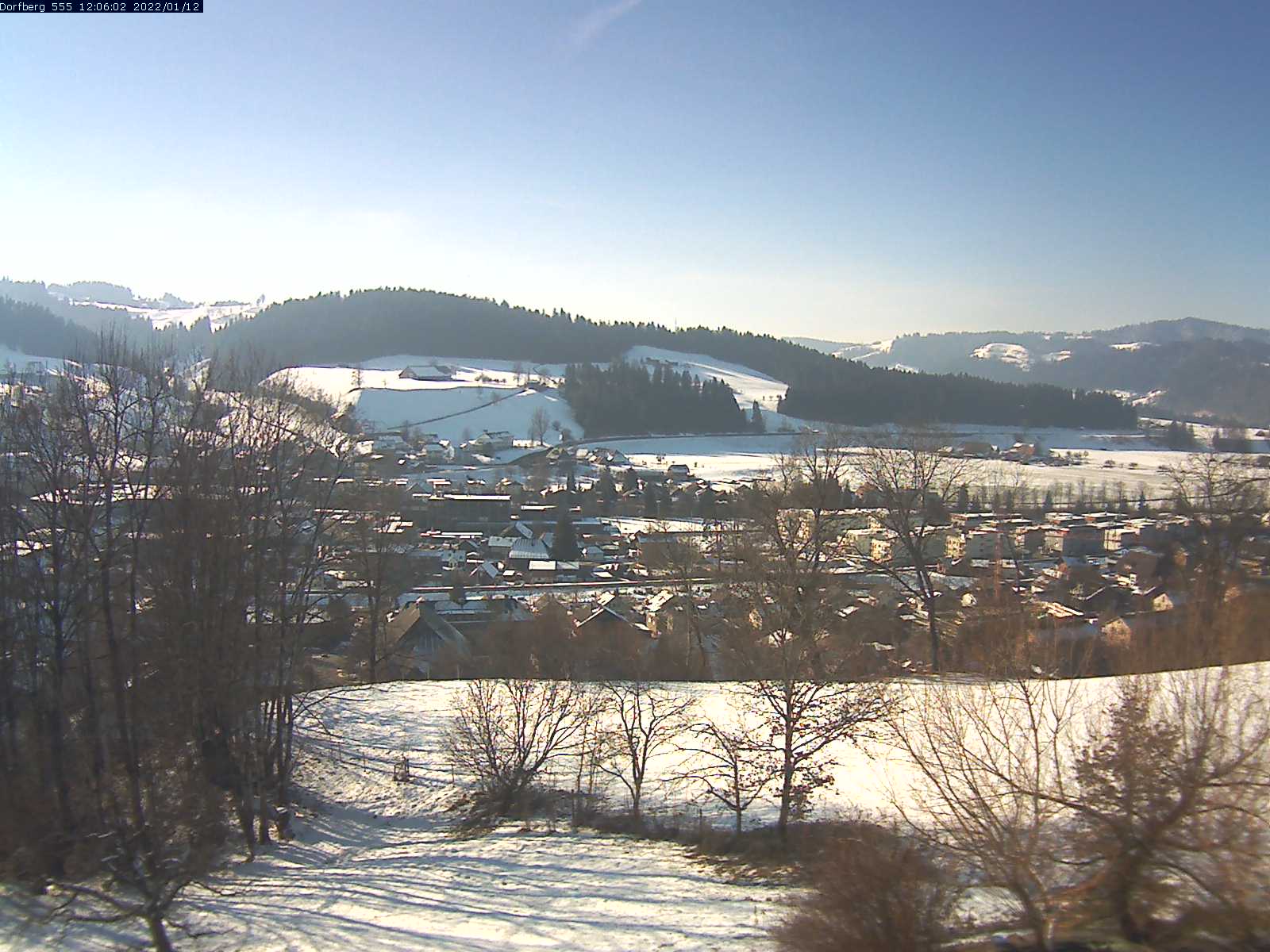 Webcam-Bild: Aussicht vom Dorfberg in Langnau 20220112-120601