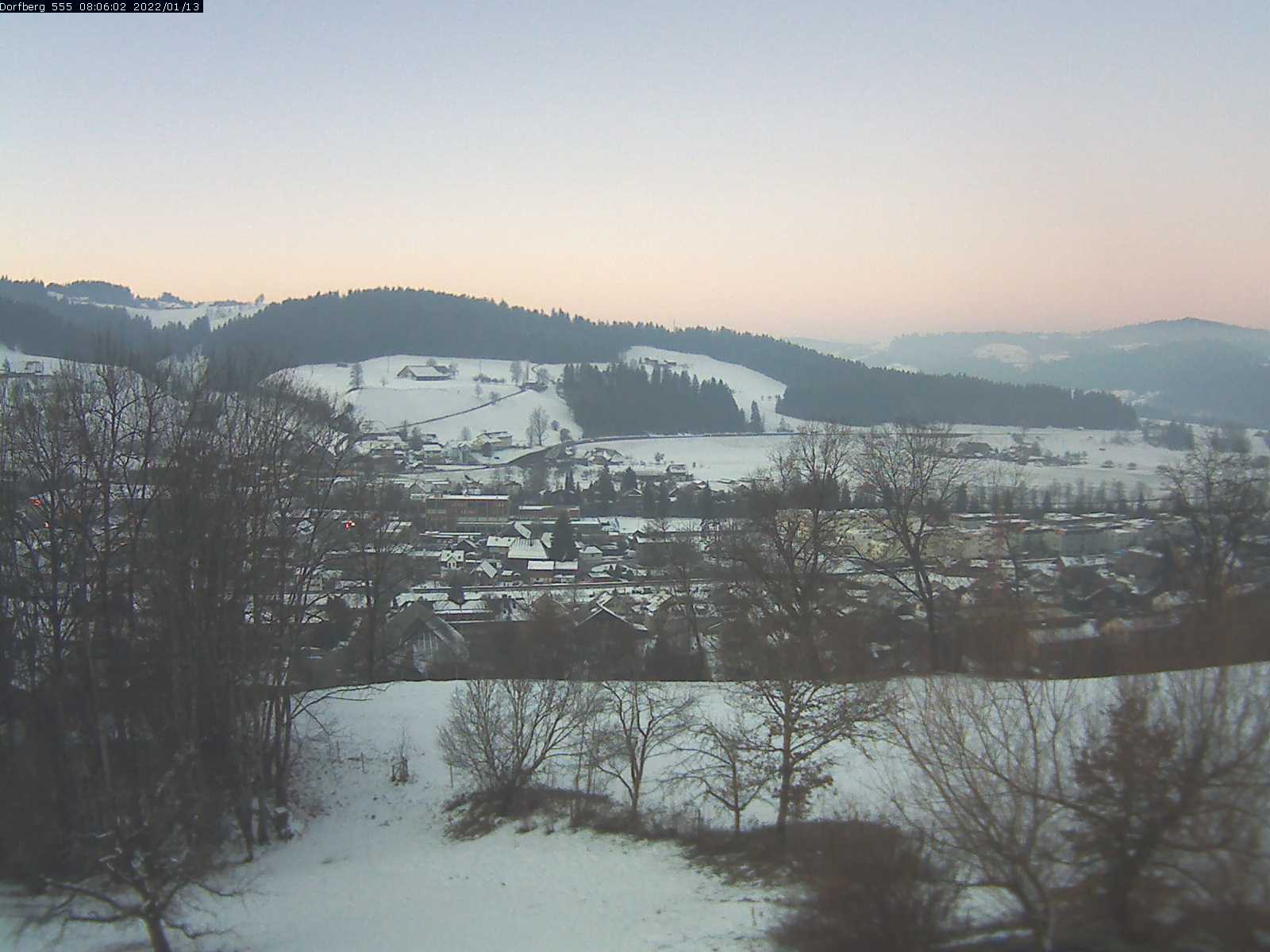 Webcam-Bild: Aussicht vom Dorfberg in Langnau 20220113-080601