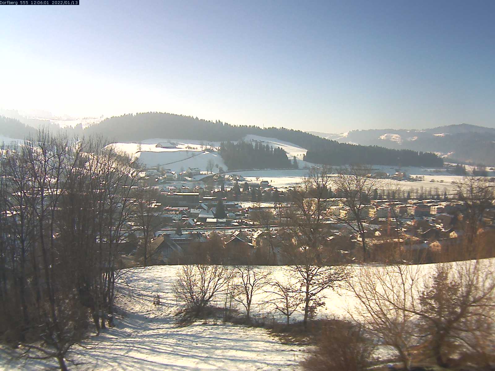 Webcam-Bild: Aussicht vom Dorfberg in Langnau 20220113-120601