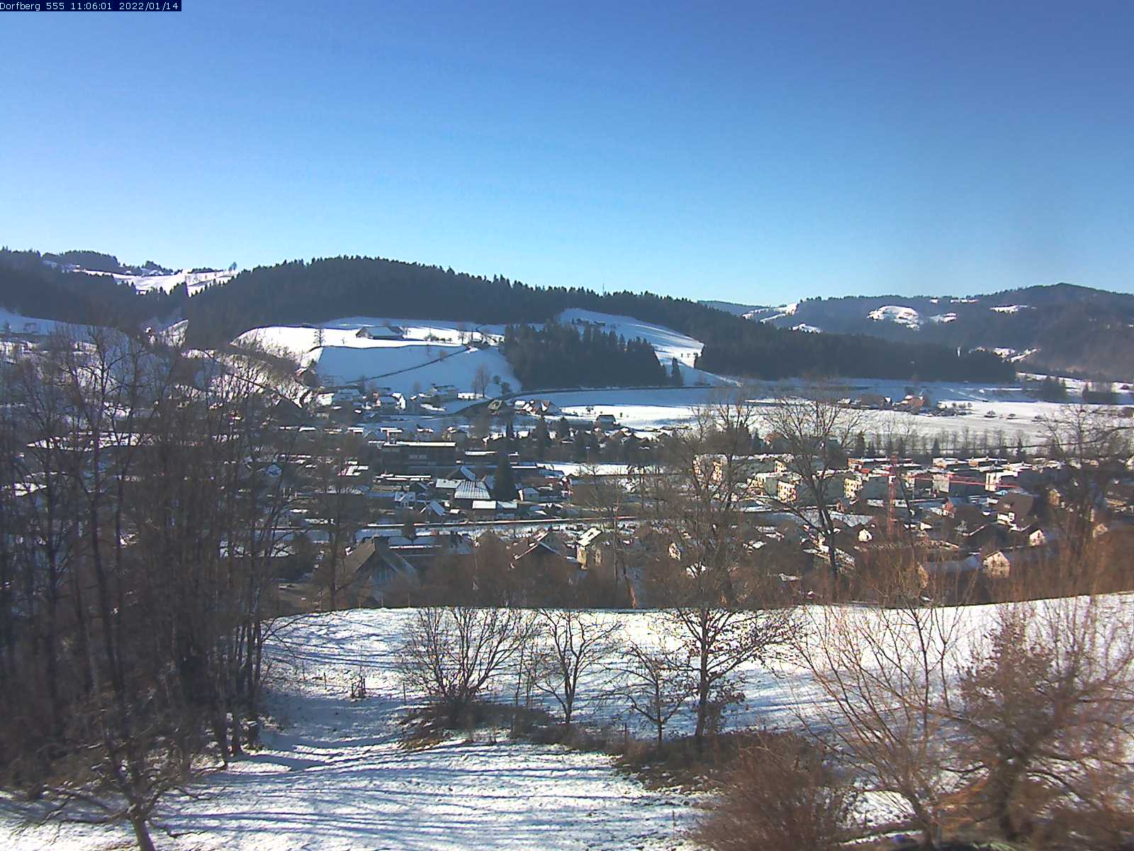 Webcam-Bild: Aussicht vom Dorfberg in Langnau 20220114-110601