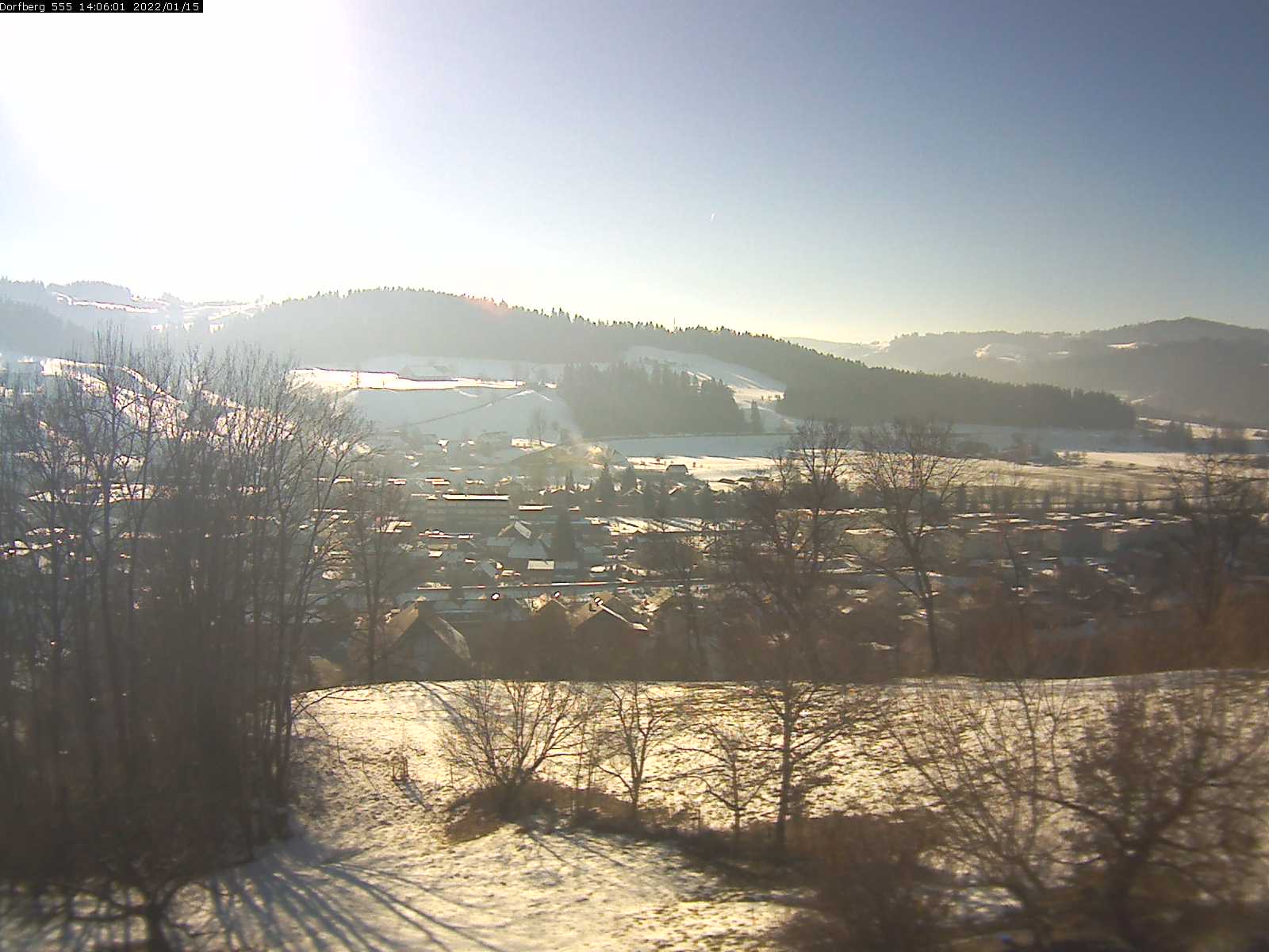 Webcam-Bild: Aussicht vom Dorfberg in Langnau 20220115-140601
