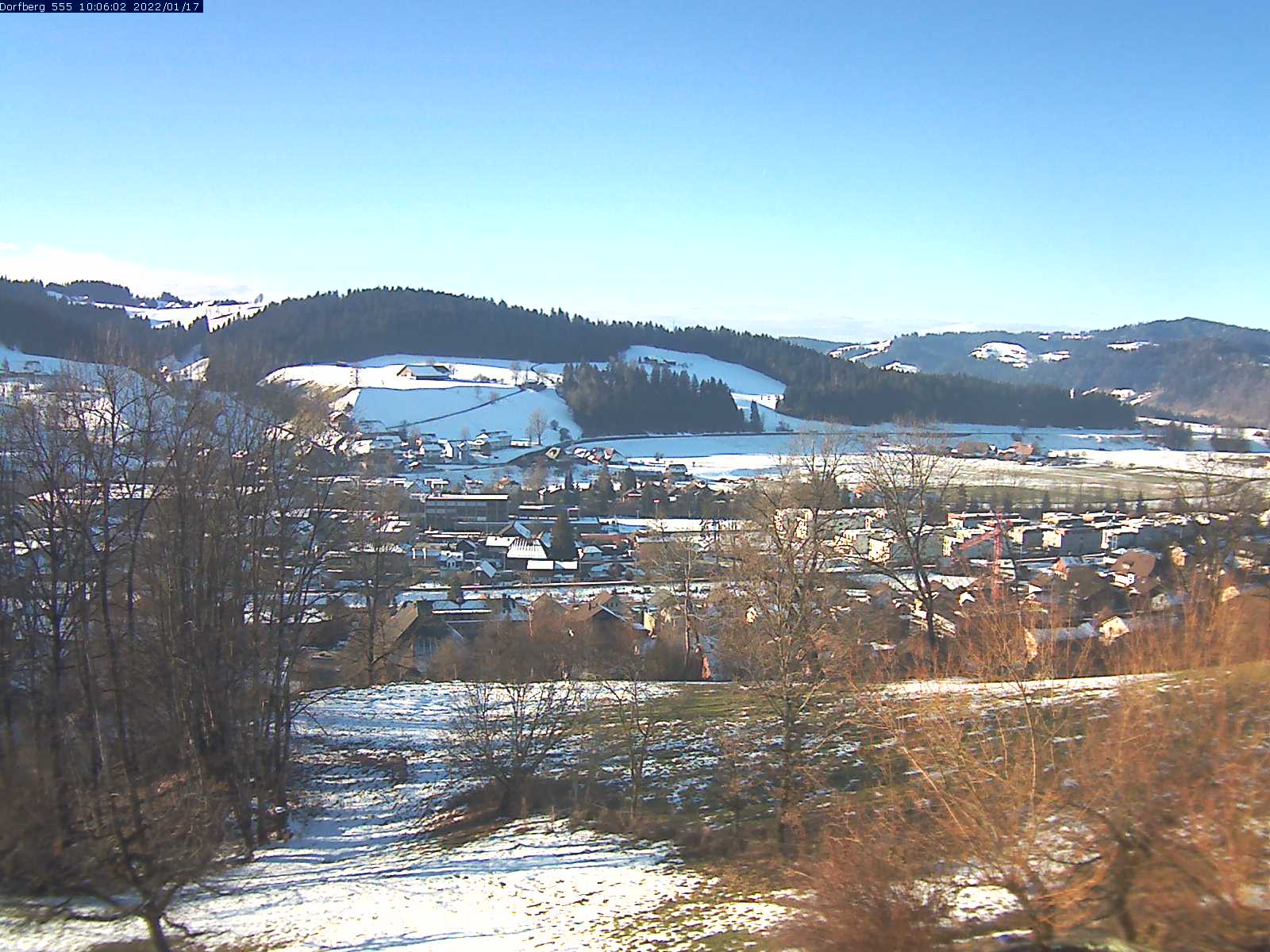 Webcam-Bild: Aussicht vom Dorfberg in Langnau 20220117-100601