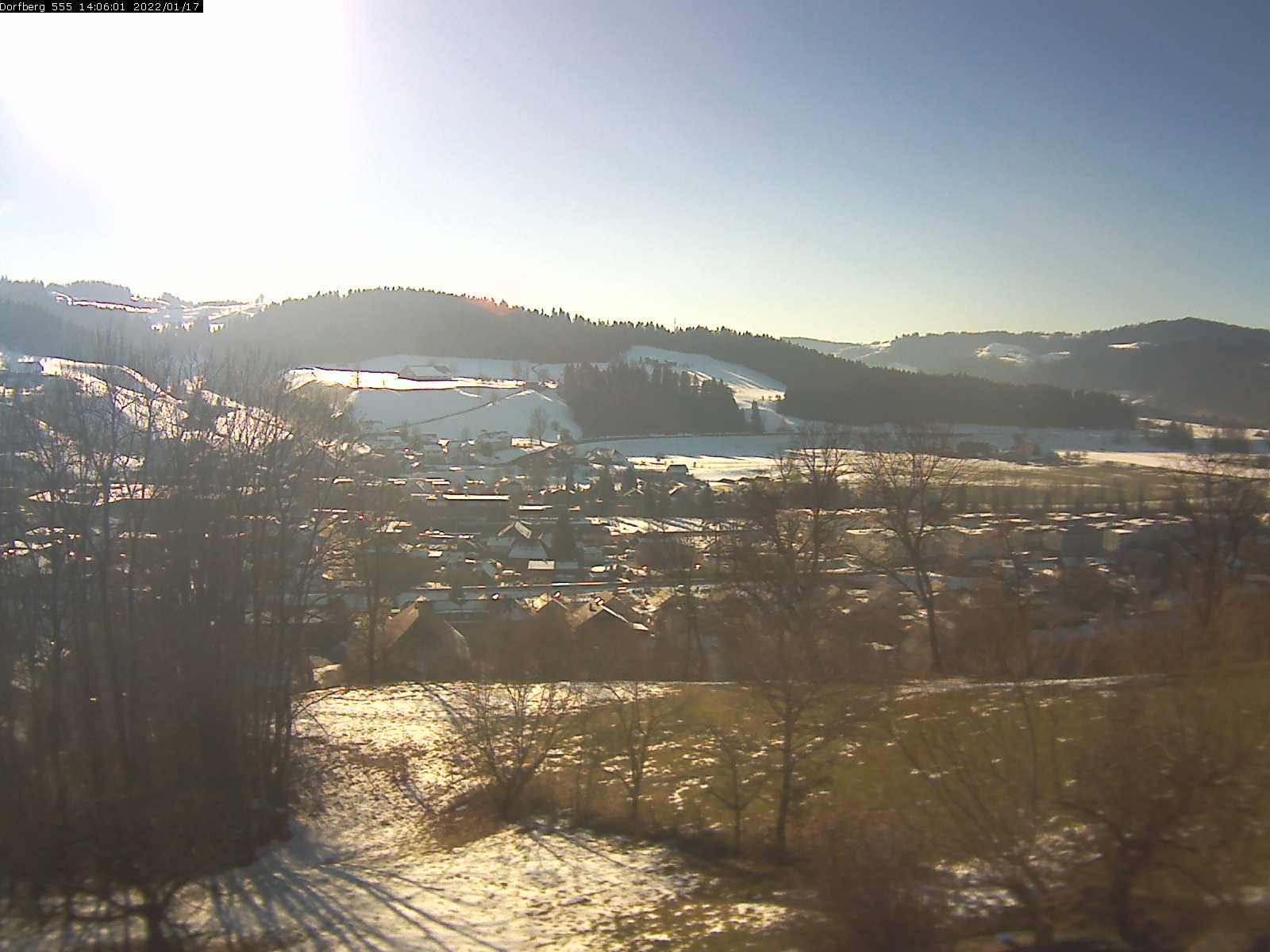 Webcam-Bild: Aussicht vom Dorfberg in Langnau 20220117-140601